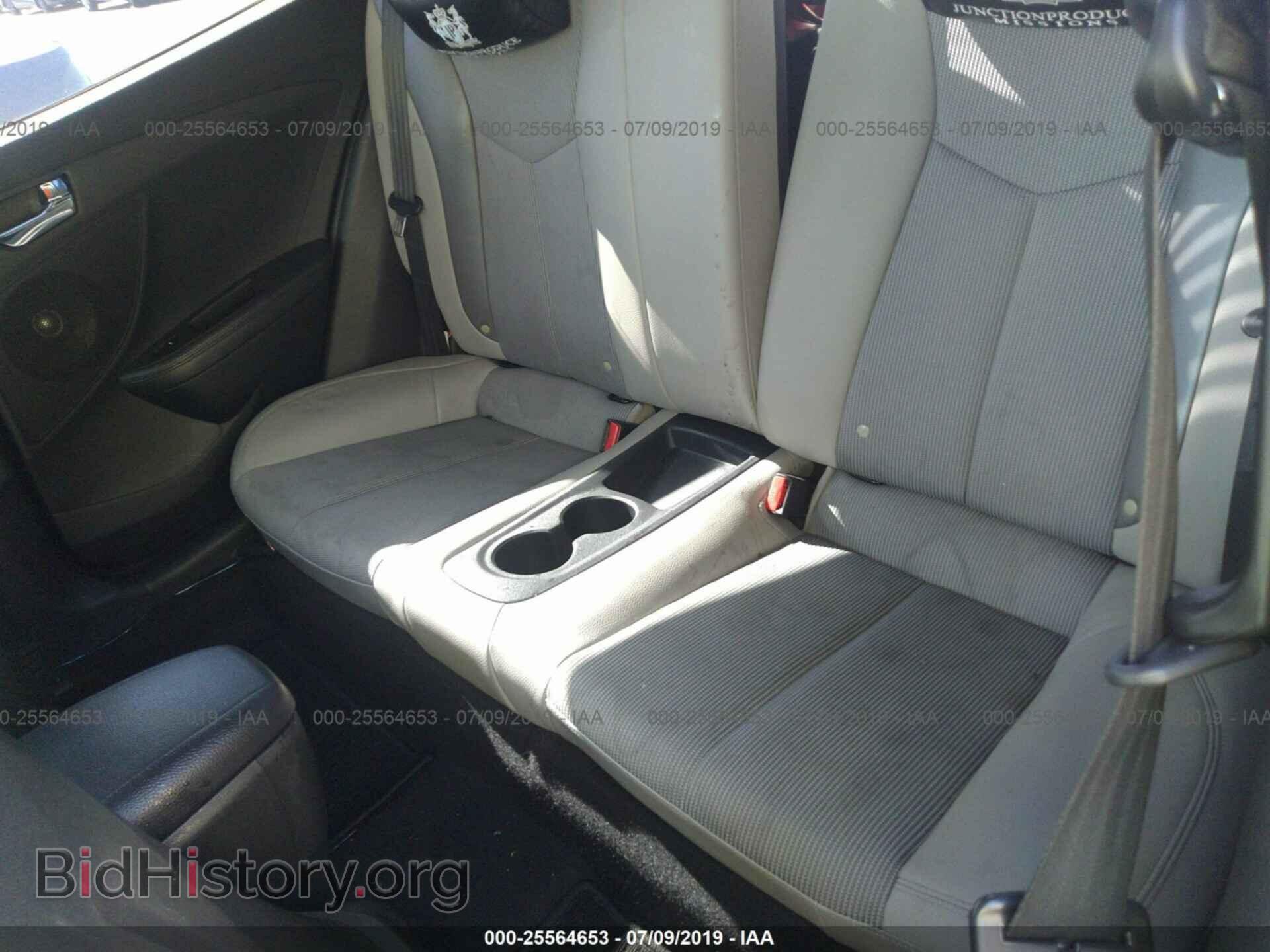 2013 HYUNDAI VELOSTER - VIN: KMHTC6AD3DU148808 - Фото 8