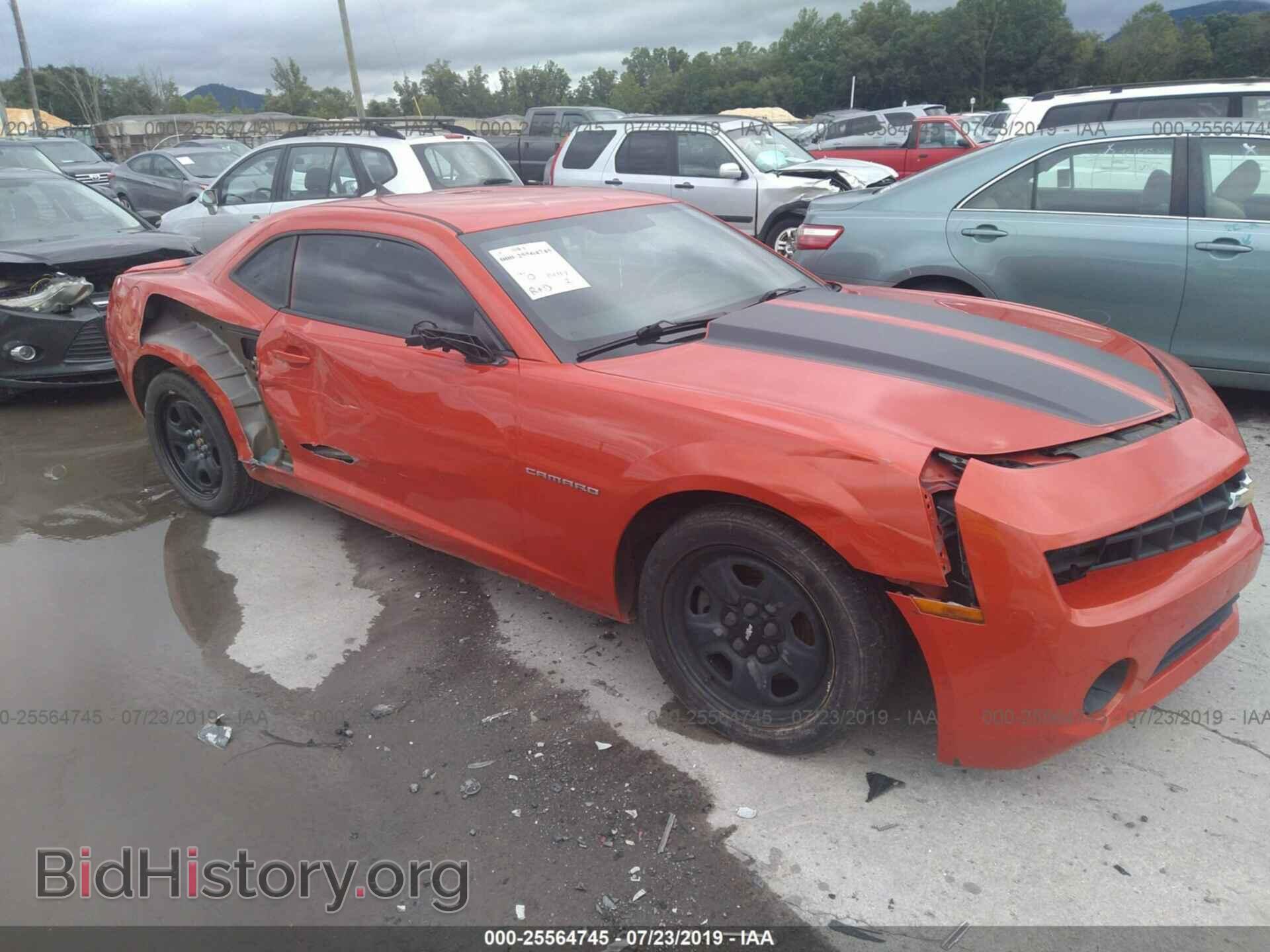 Photo 2G1FE1E38C9183638 - CHEVROLET CAMARO 2012