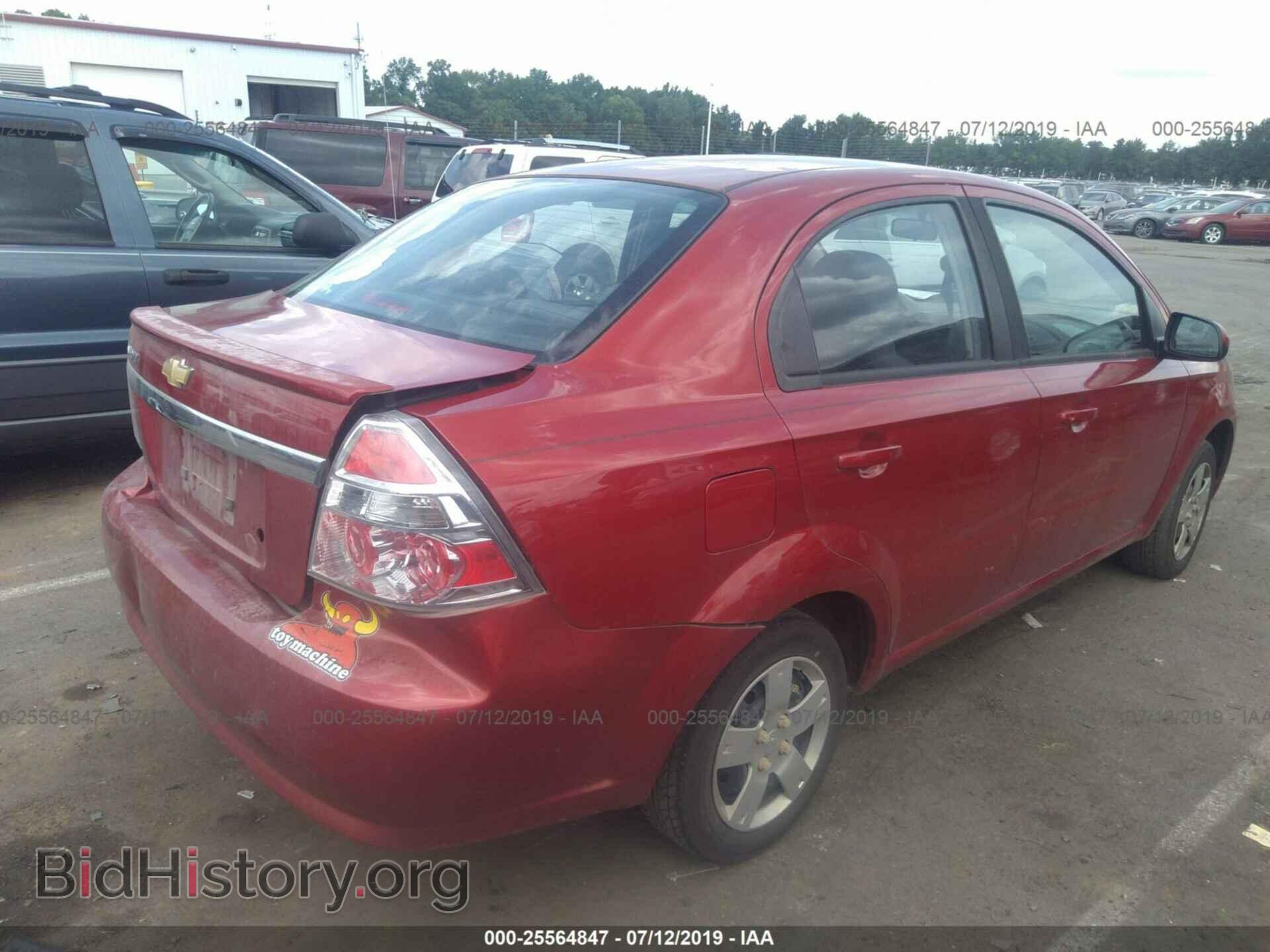 2011 CHEVROLET AVEO - VIN: KL1TD5DE1BB225059 - Фото 4