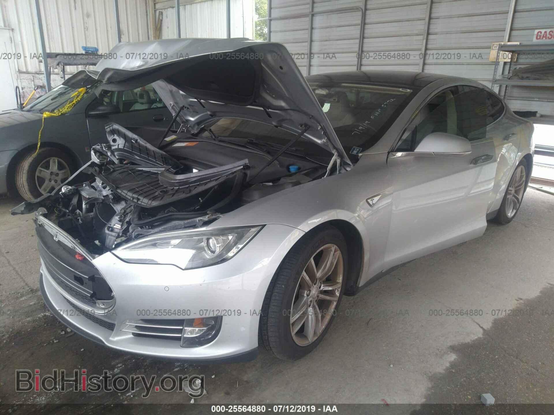 2013 TESLA MODEL S - VIN: 5YJSA1CP0DFP25772 - Photo 2