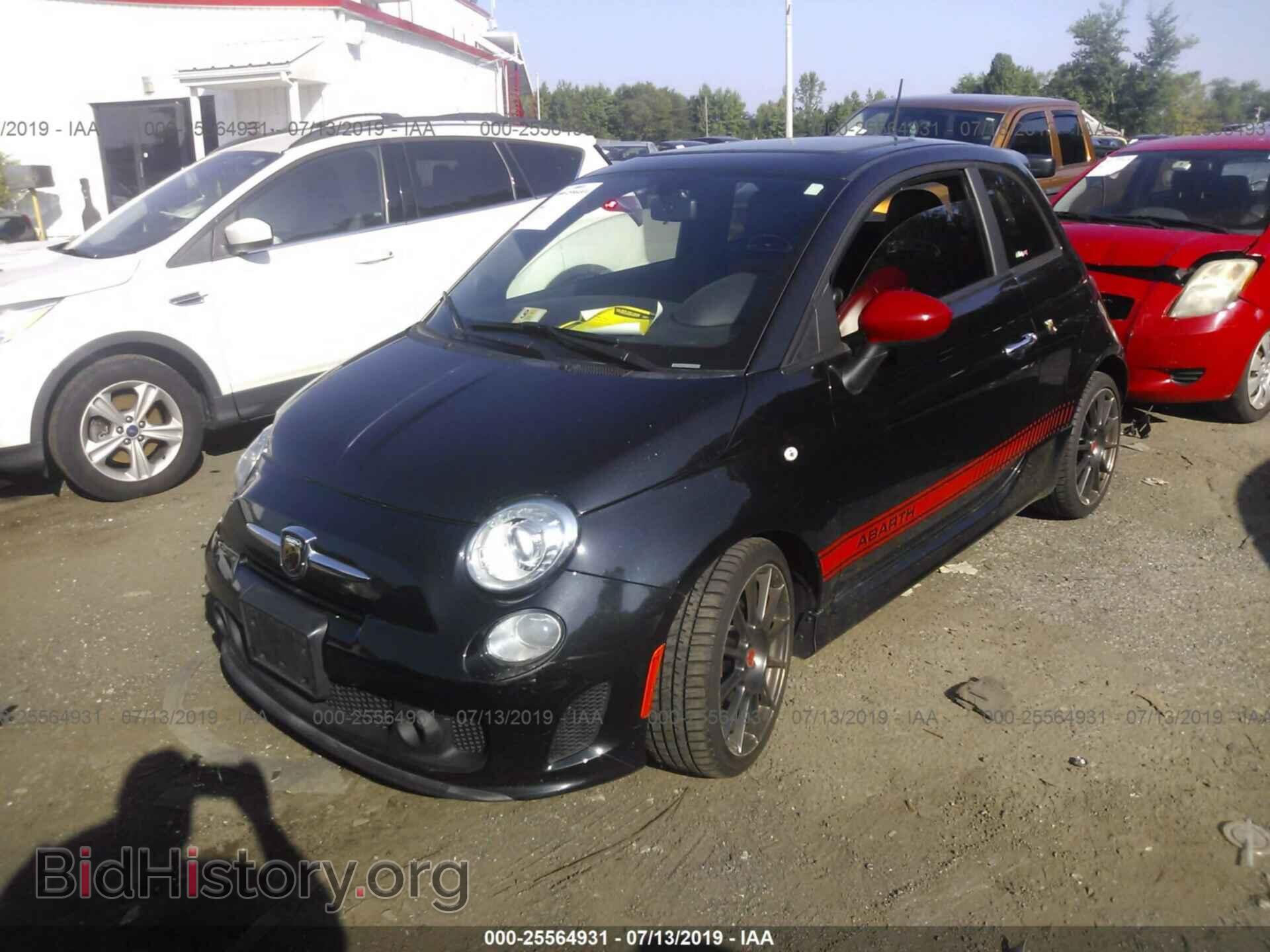 2013 FIAT 500 - VIN: 3C3CFFFH6DT513326 - Фото 2