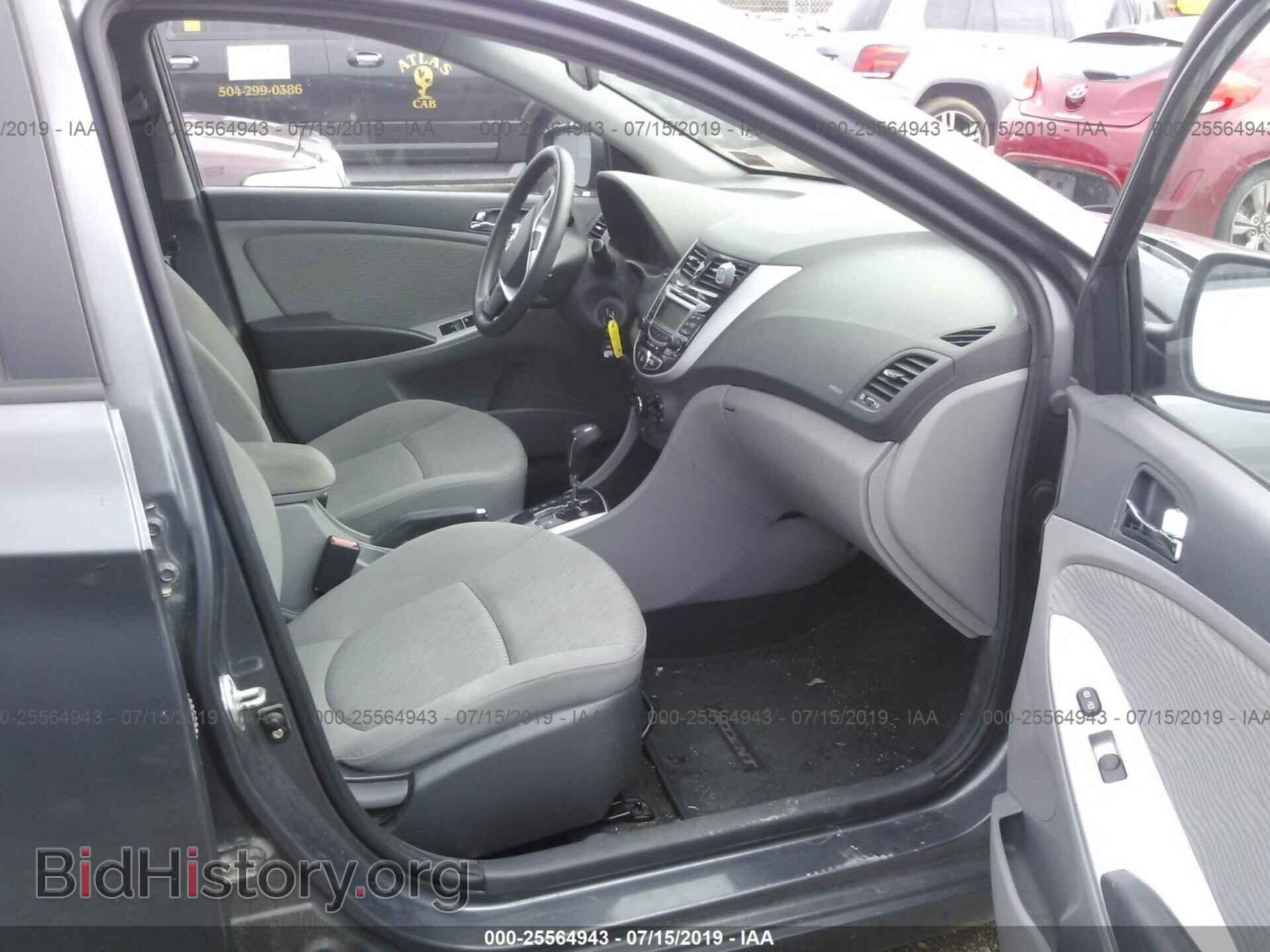 2012 HYUNDAI ACCENT - VIN: KMHCU4AE1CU042107 - Фото 5
