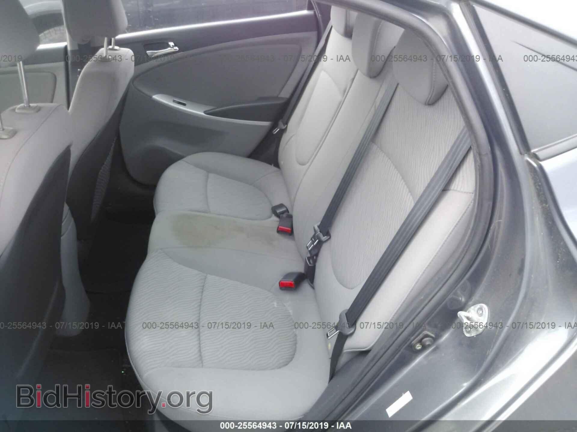 2012 HYUNDAI ACCENT - VIN: KMHCU4AE1CU042107 - Фото 8
