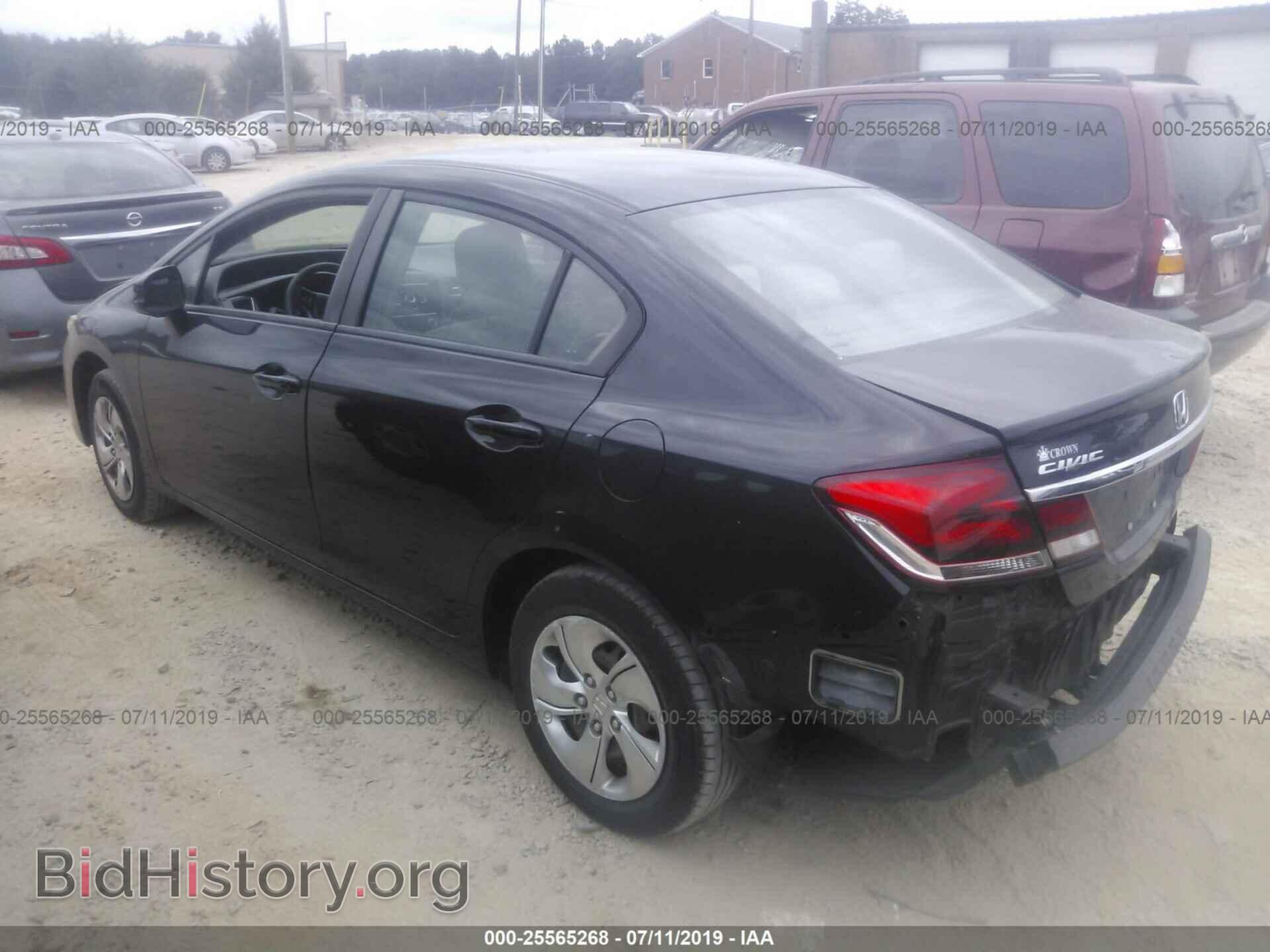 2013 HONDA CIVIC - VIN: 2HGFB2F5XDH598653 - Фото 3
