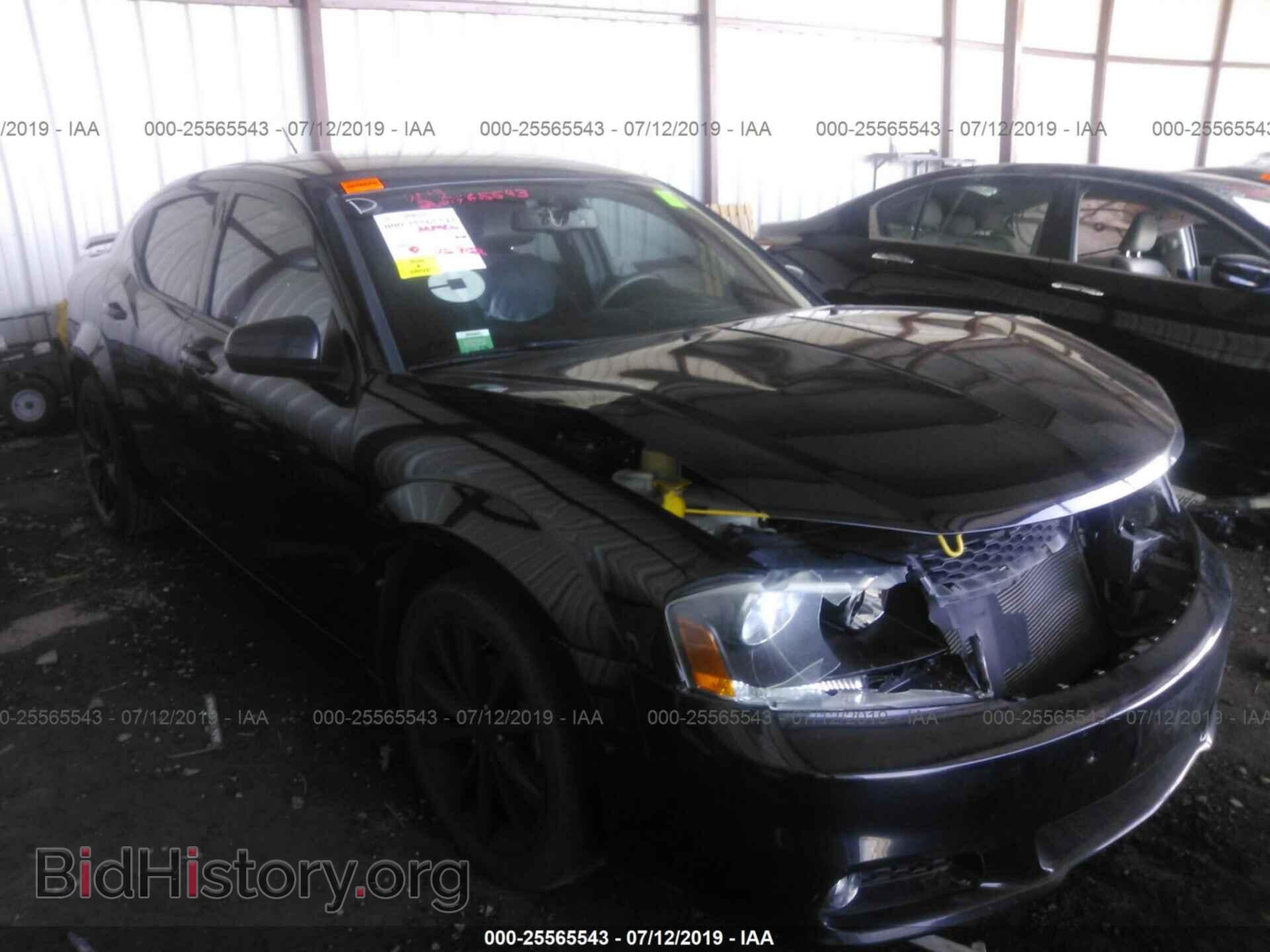 Photo 1C3CDZCB6DN653478 - DODGE AVENGER 2013