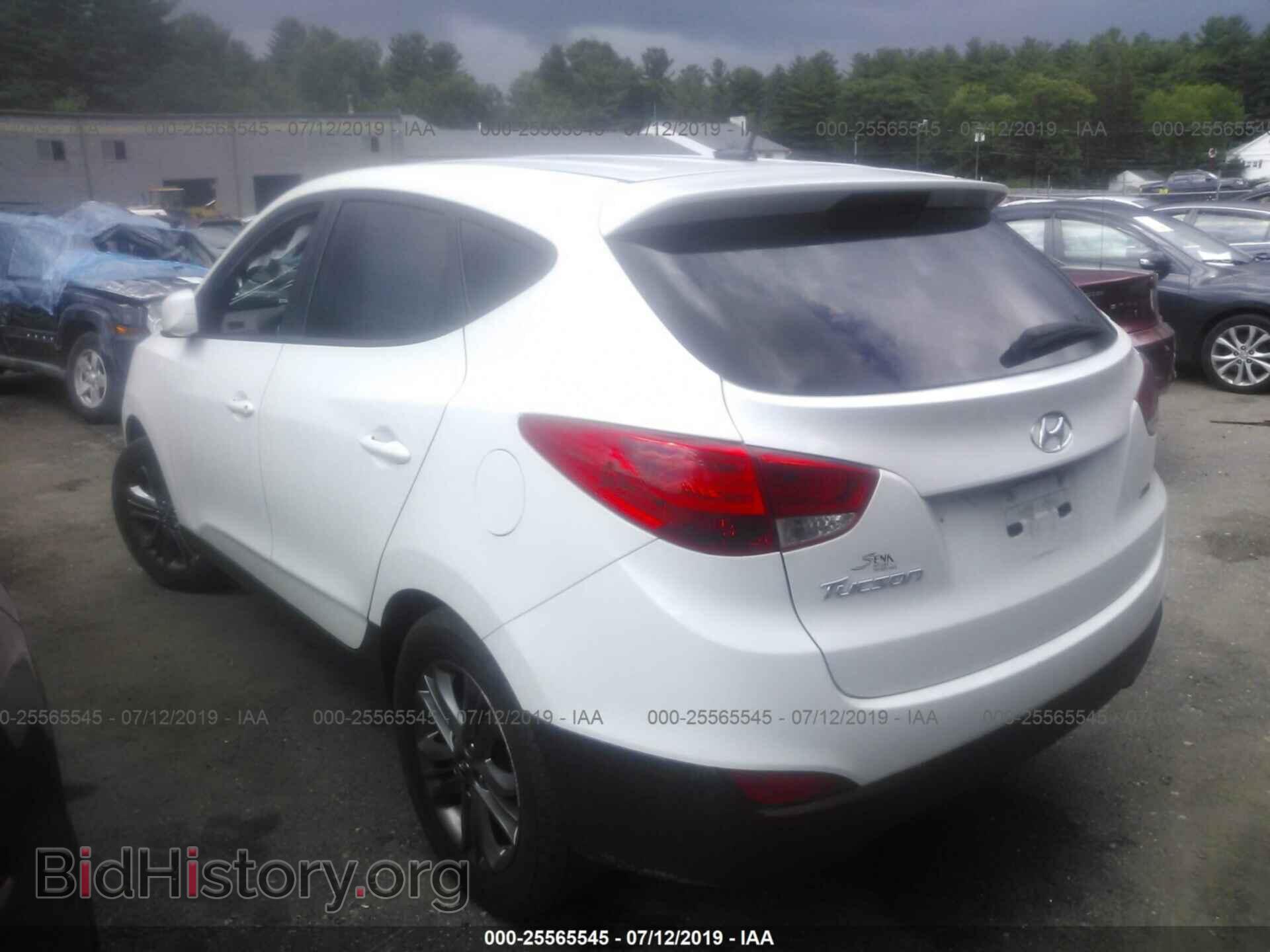 2014 HYUNDAI TUCSON - VIN: KM8JTCAF8EU833430 - Фото 3