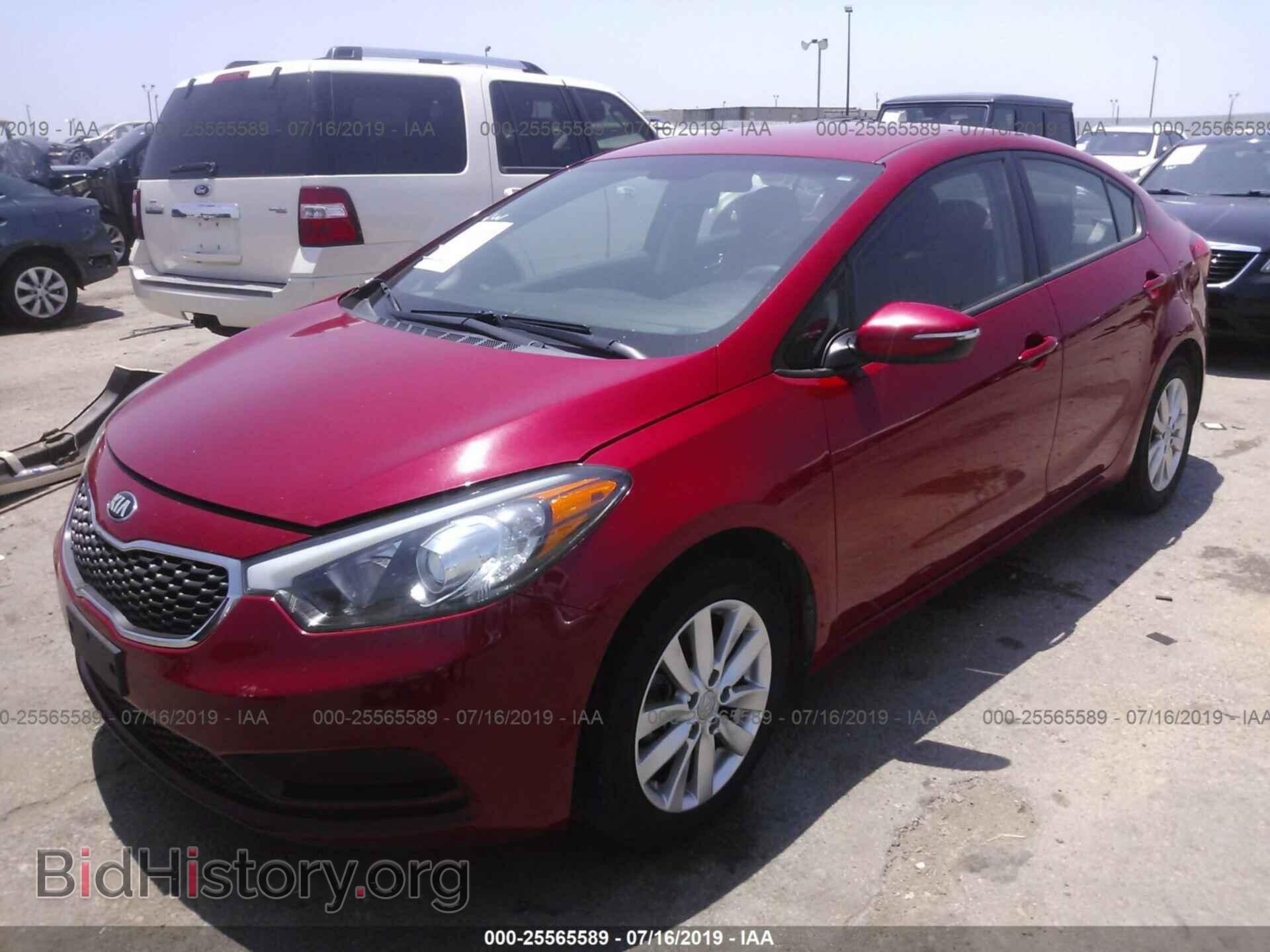 2014 KIA FORTE - VIN: KNAFX4A6XE5165206 - Photo 2