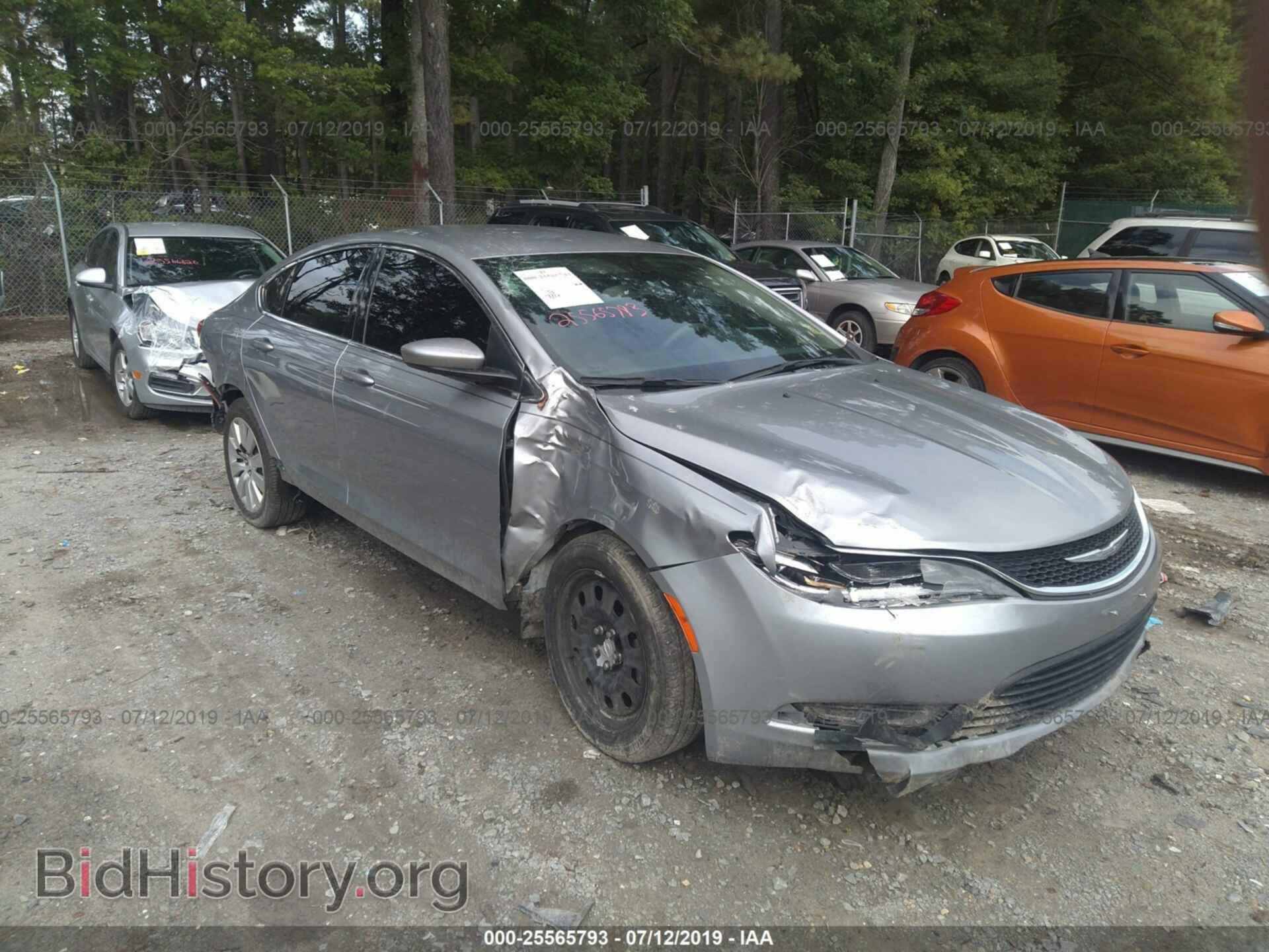 Фотография 1C3CCCFB1GN187989 - CHRYSLER 200 2016