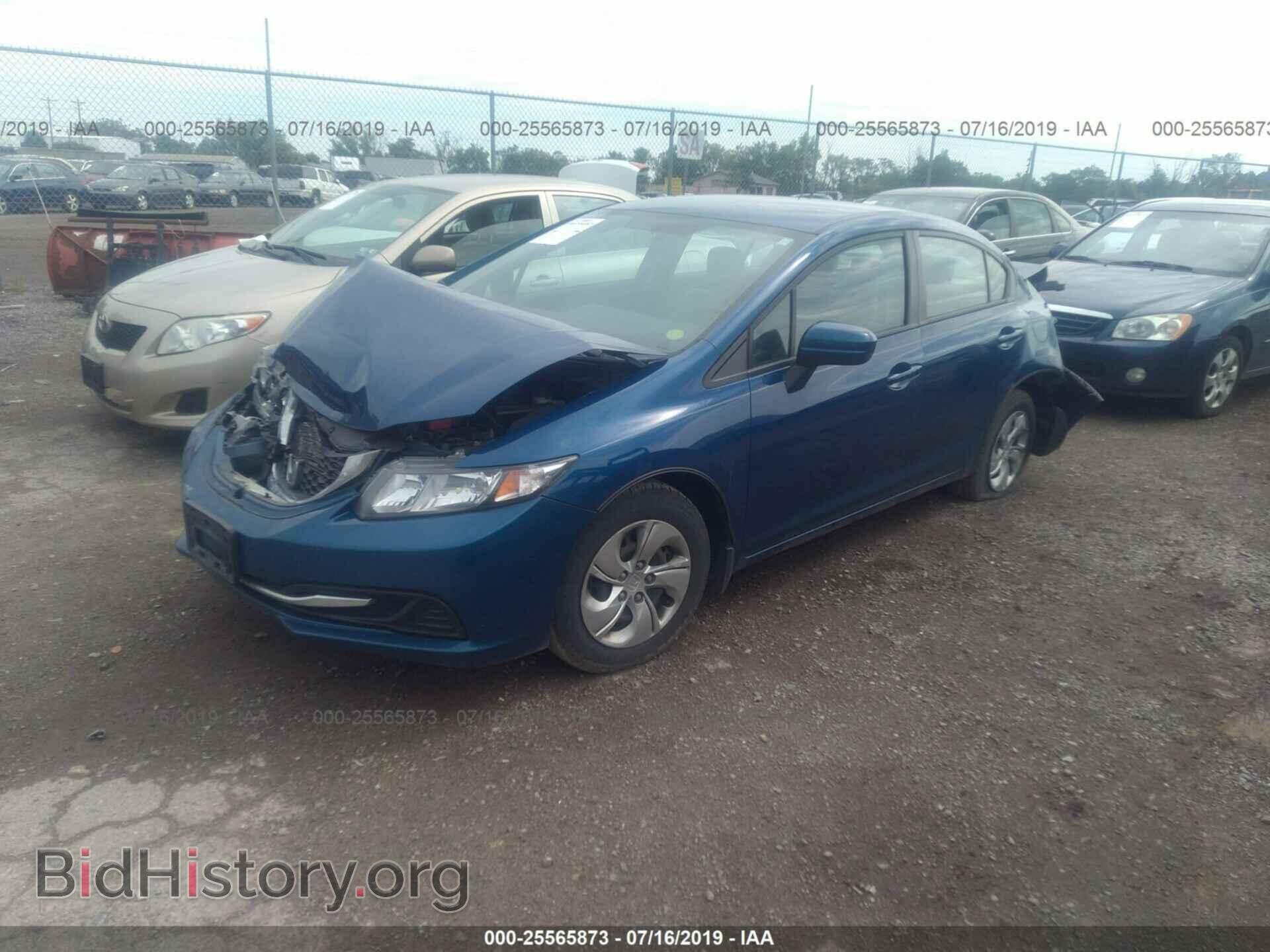2014 HONDA CIVIC - VIN: 19XFB2F55EE048823 - Фото 2