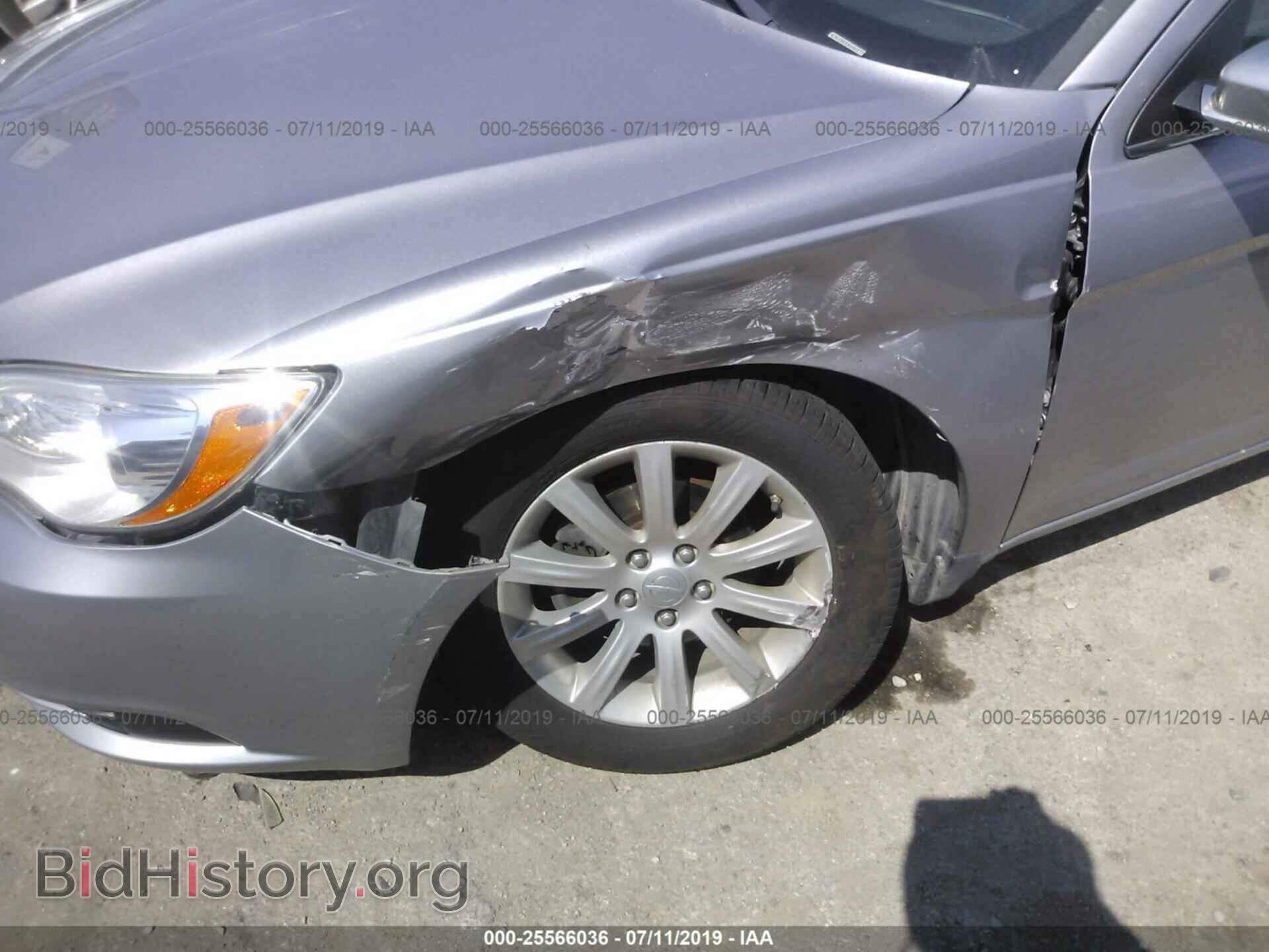 2013 CHRYSLER 200 - VIN: 1C3CCBCGXDN527758 - Фото 6