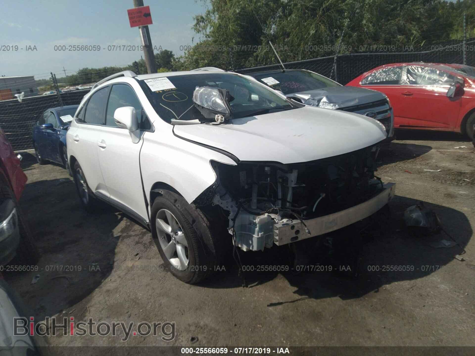 Photo 2T2BK1BA4CC147331 - LEXUS RX 2012