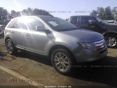 2007 Ford EDGE SEL, silver — VIN 2FMDK38C97BB24963, IAAI
