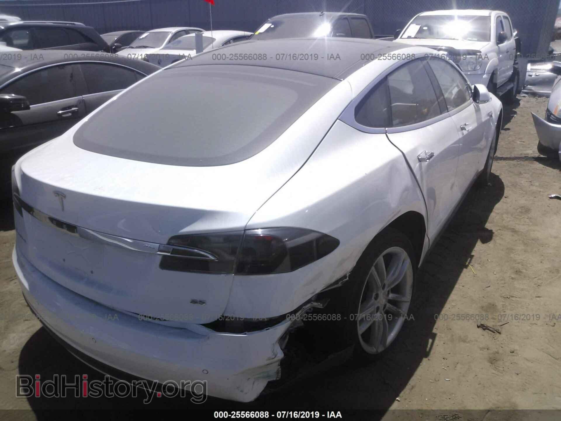 2013 TESLA MODEL S - VIN: 5YJSA1DN4DFP21785 - Фото 4