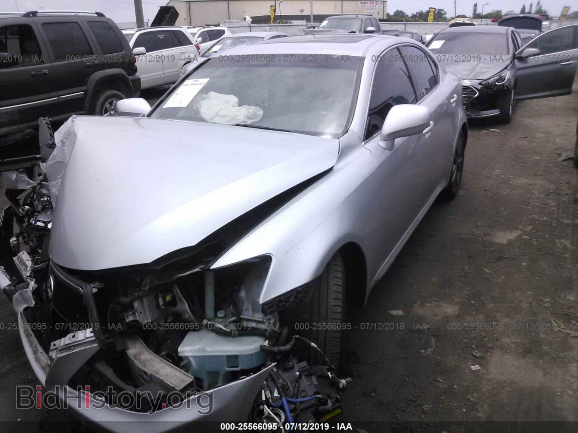 2008 LEXUS IS - VIN: JTHBK262385070192 - Фото 2