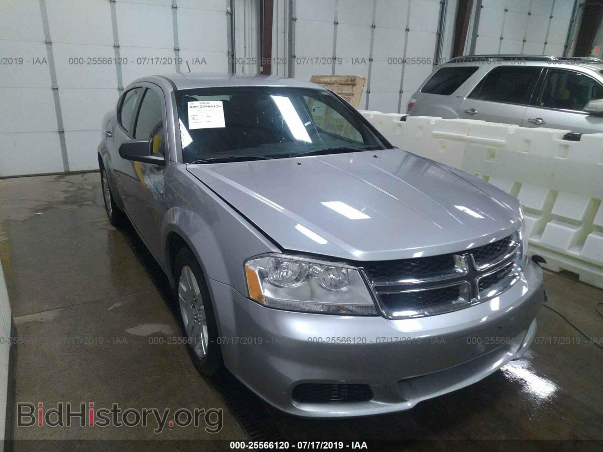 Photo 1C3CDZAB7DN608844 - DODGE AVENGER 2013