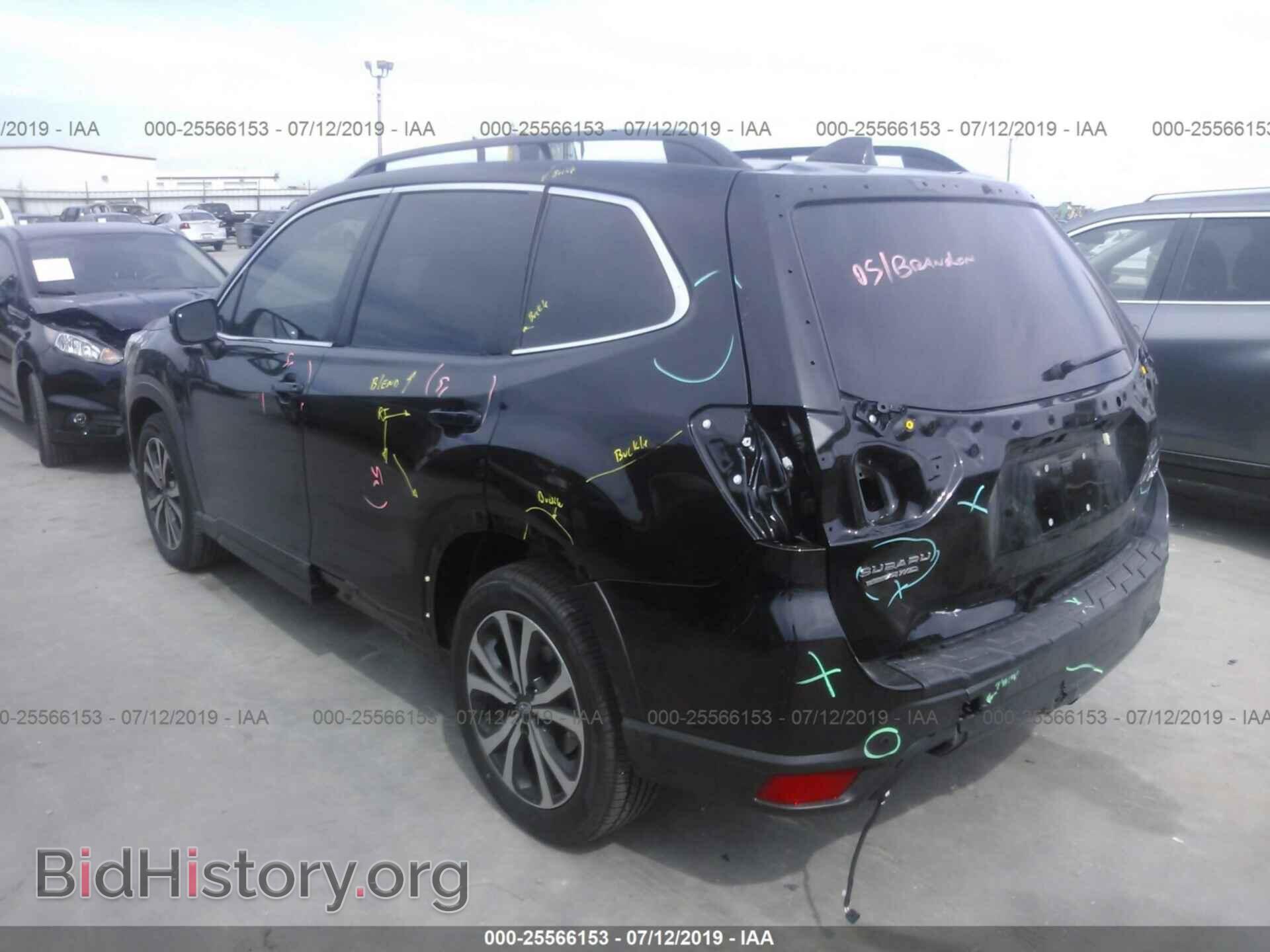 2019 SUBARU FORESTER - VIN: JF2SKAUC6KH539306 - Фото 3