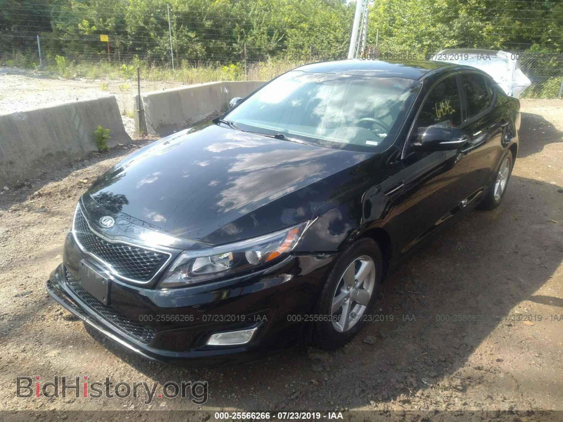 2015 KIA OPTIMA - VIN: 5XXGM4A78FG372943 - Фото 2