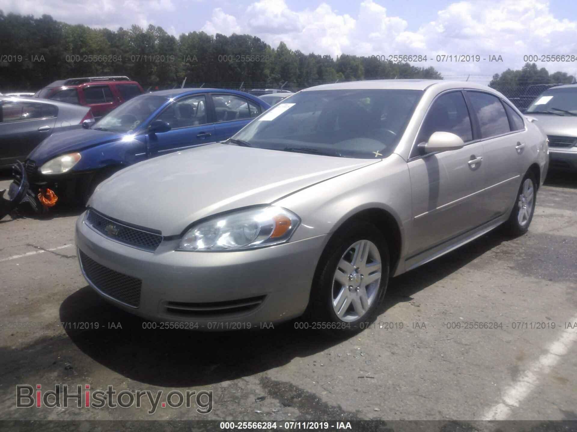 2012 CHEVROLET IMPALA - VIN: 2G1WB5E37C1172810 - Фото 2