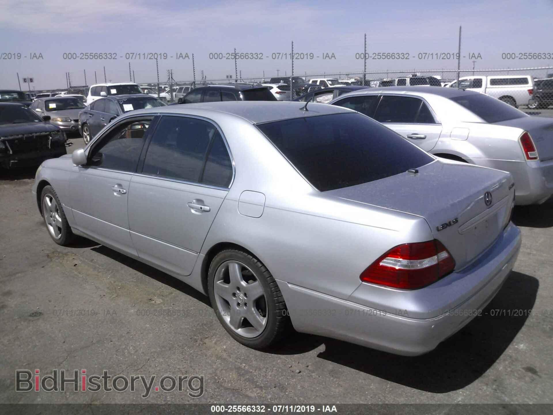 2005 LEXUS LS - VIN: JTHBN36FX50182092 - Фото 3