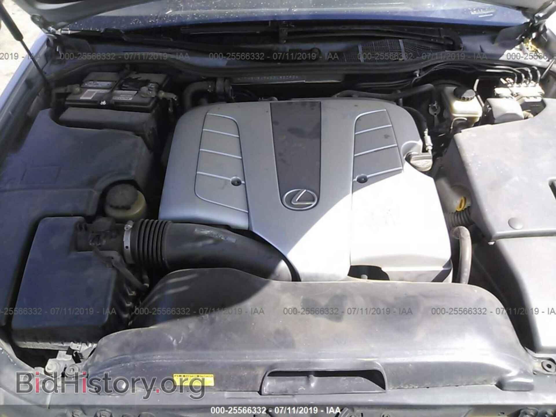 2005 LEXUS LS - VIN: JTHBN36FX50182092 - Фото 10