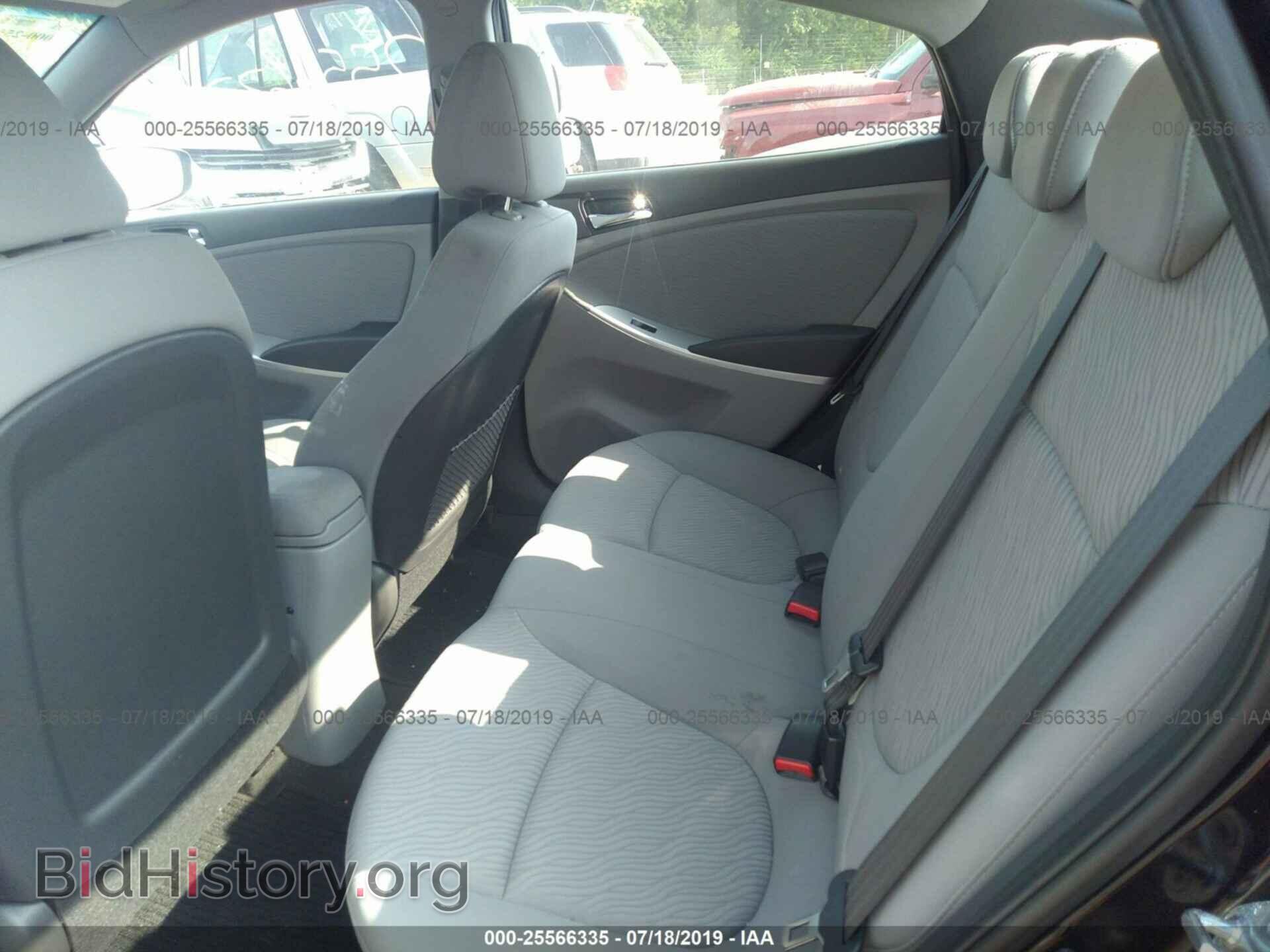 2012 HYUNDAI ACCENT - VIN: KMHCU4AE0CU185517 - Фото 8