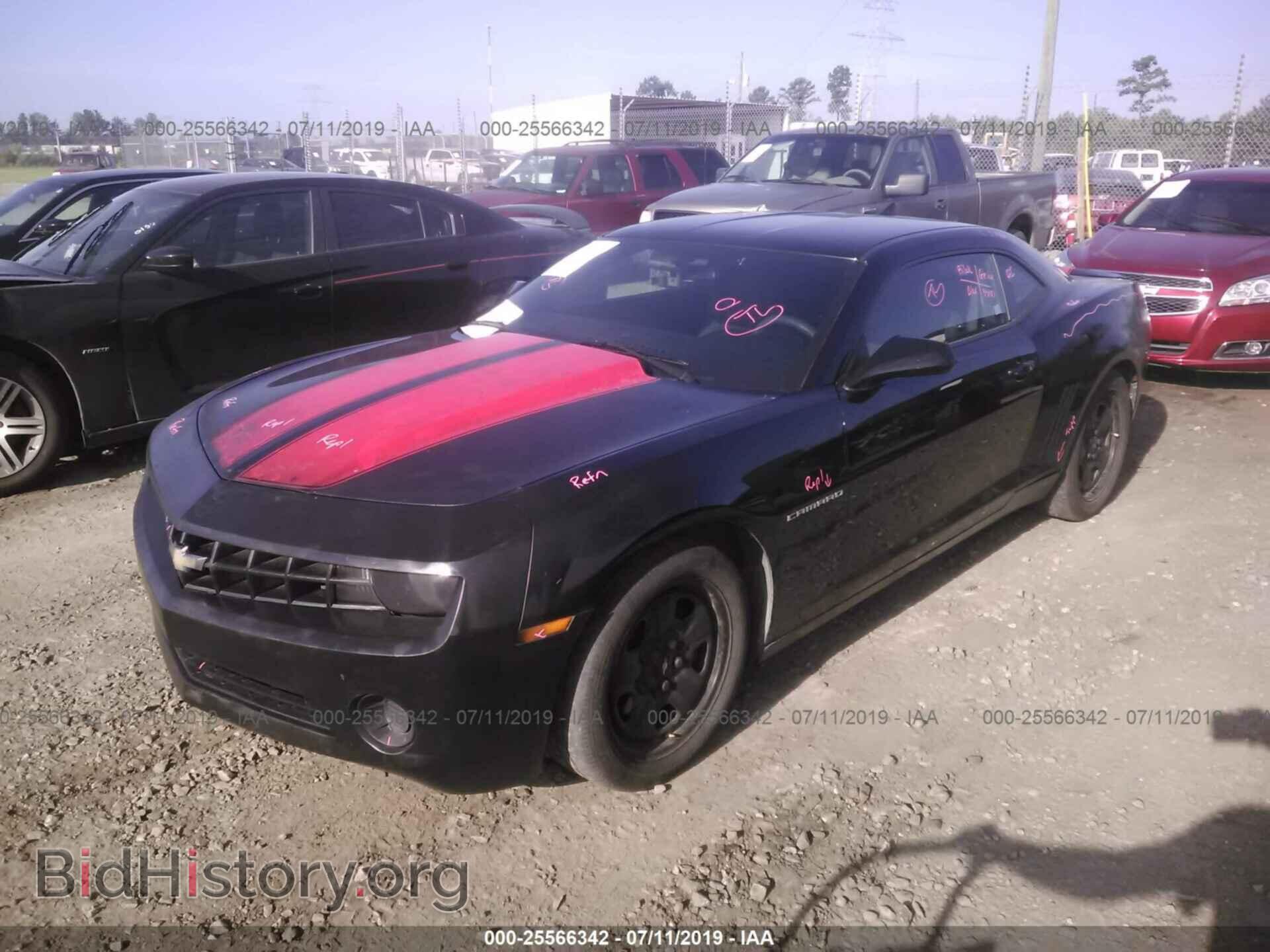 2013 CHEVROLET CAMARO - VIN: 2G1FA1E35D9154966 - Фото 2