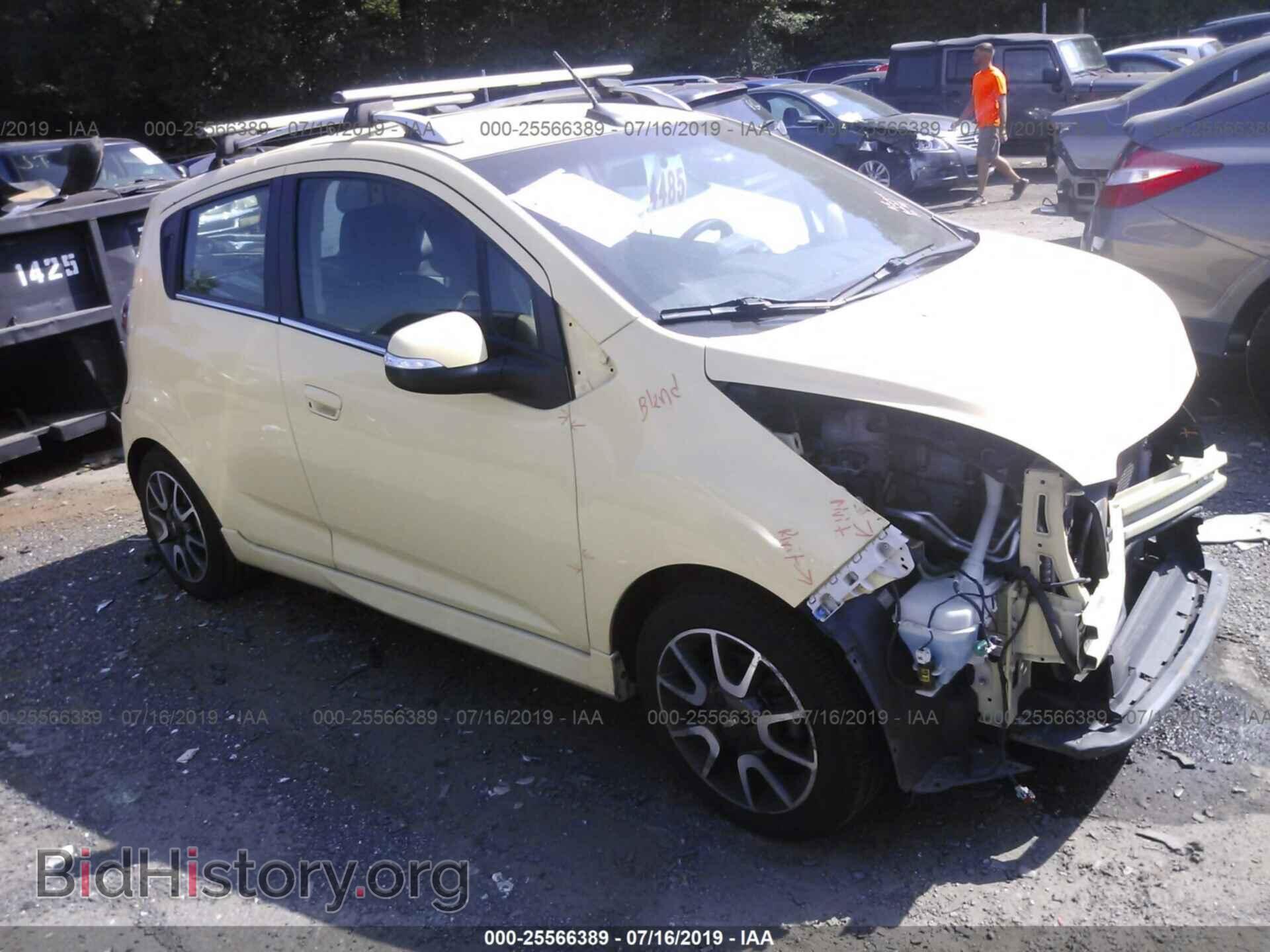 Фотография KL8CF6S90EC403940 - CHEVROLET SPARK 2014