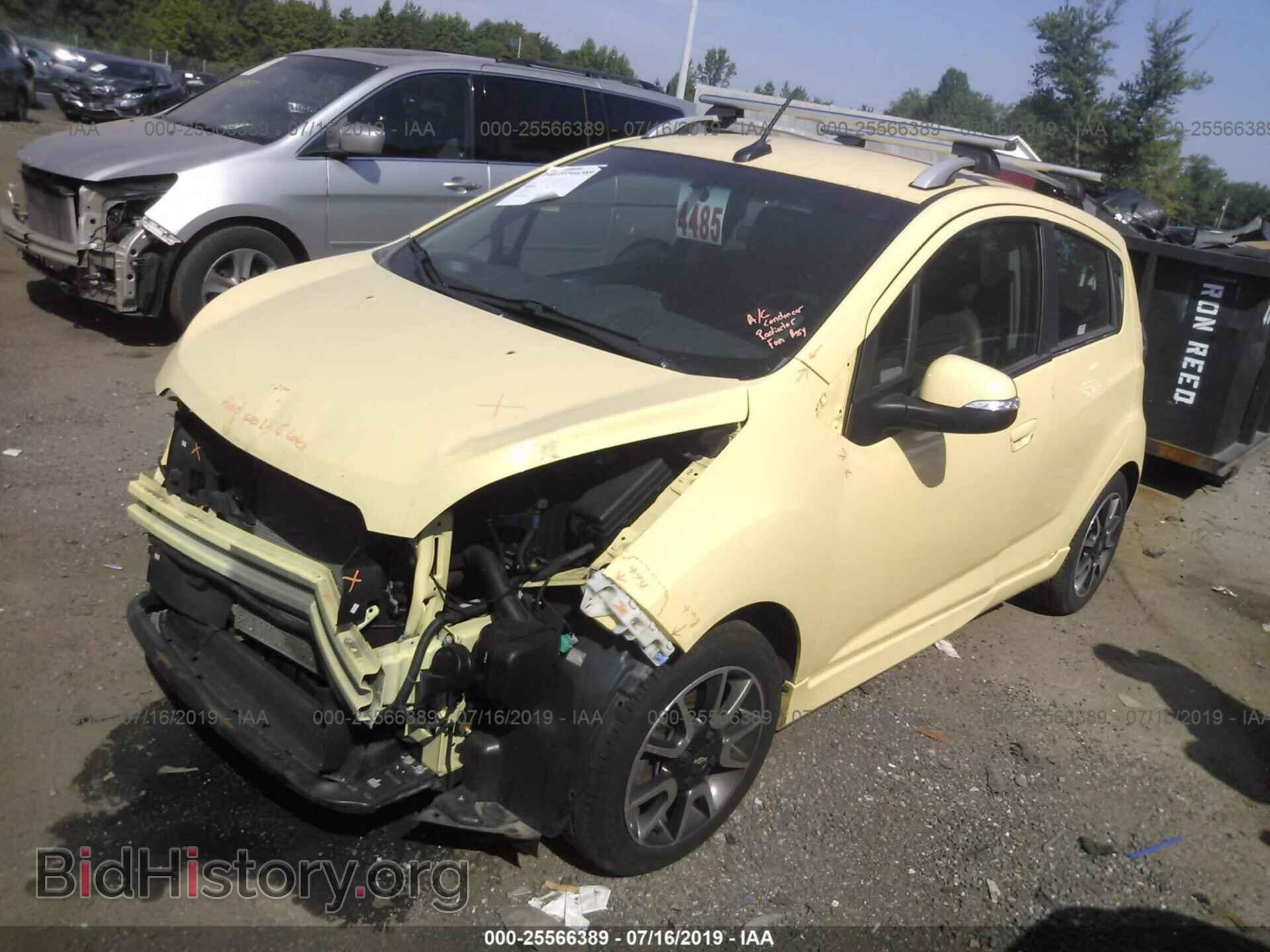 2014 CHEVROLET SPARK - VIN: KL8CF6S90EC403940 - Фото 2
