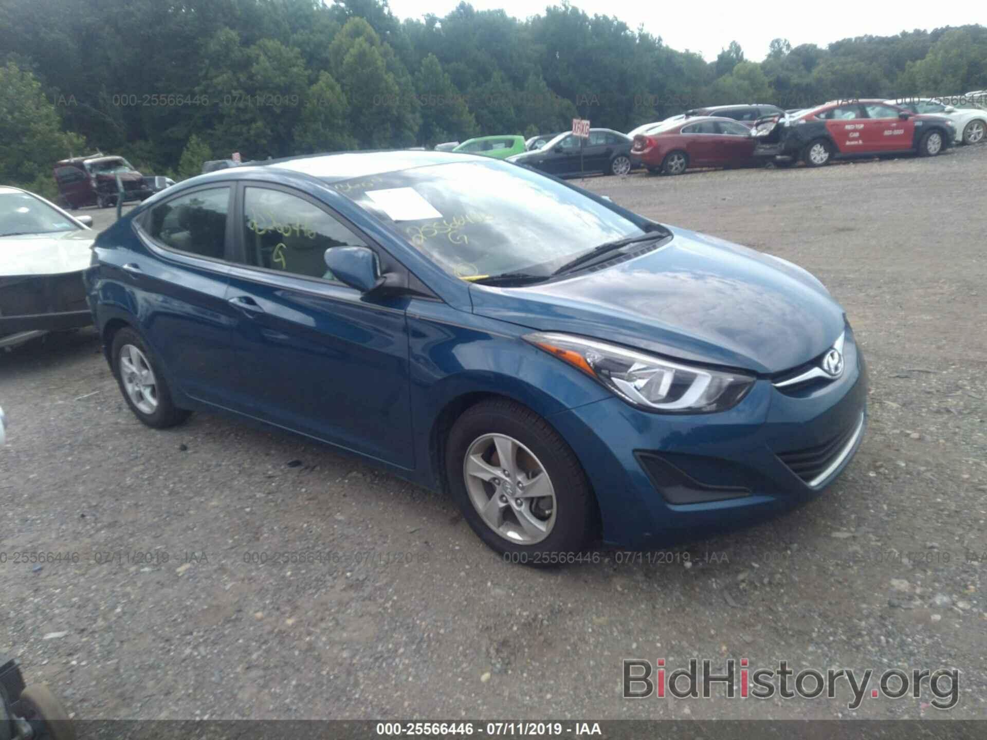 Photo KMHDH4AE2FU235590 - HYUNDAI ELANTRA 2015