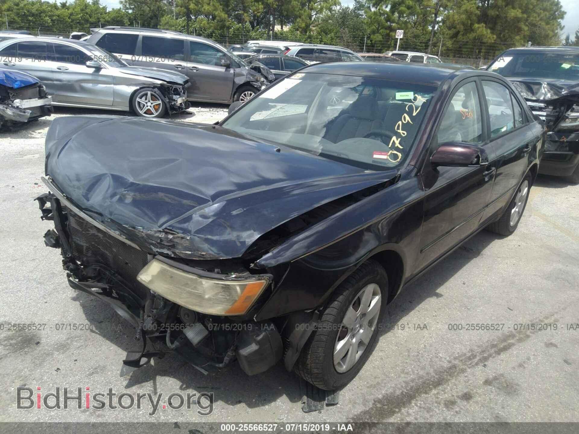 2006 HYUNDAI SONATA - VIN: KMHET46C26A078929 - Фото 2