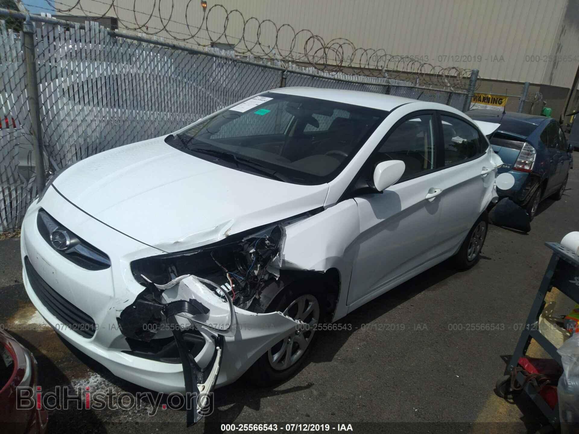 2014 HYUNDAI ACCENT - VIN: KMHCT4AE1EU658959 - Фото 2