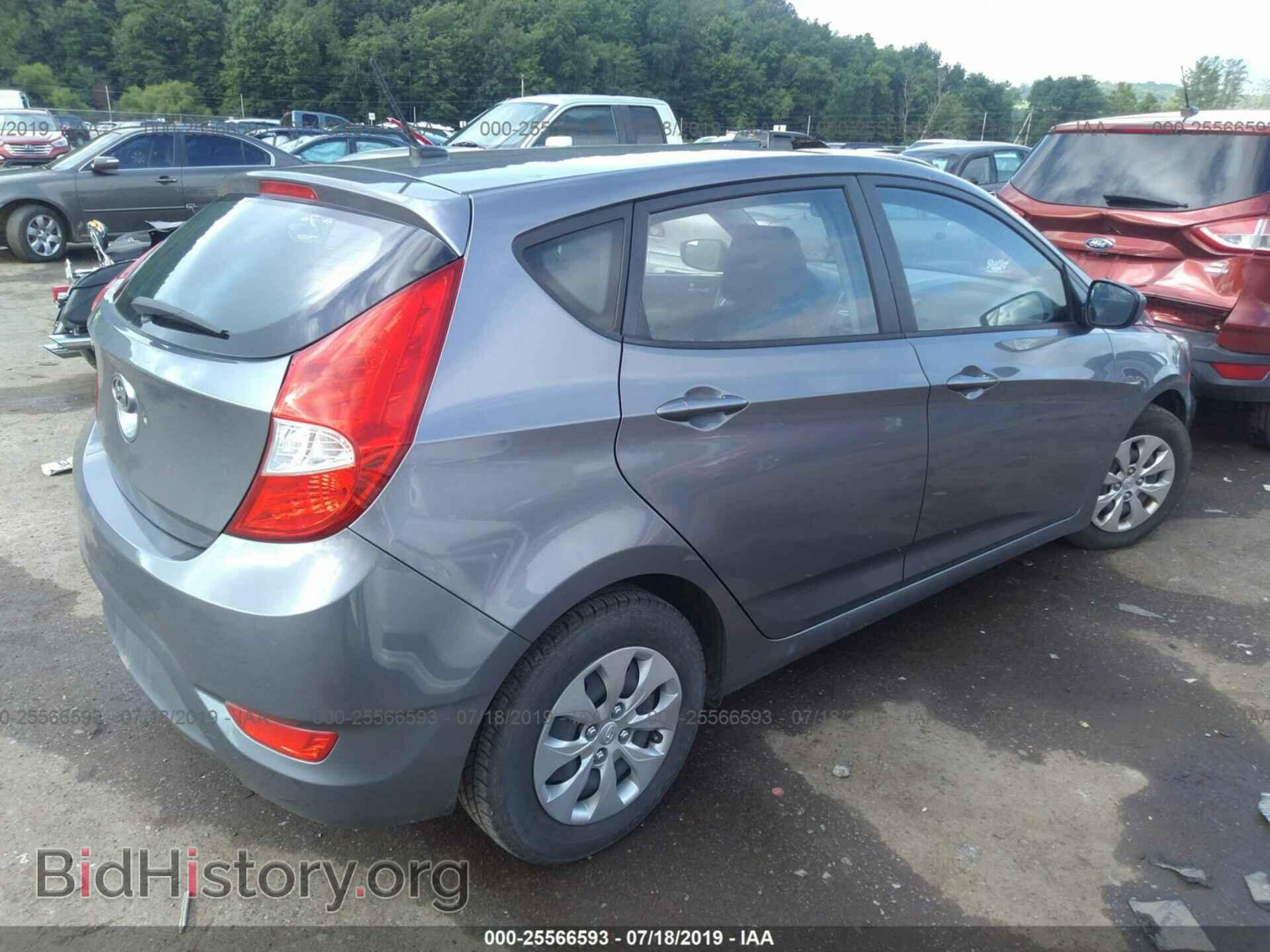 2016 HYUNDAI ACCENT - VIN: KMHCT5AE8GU247177 - Фото 4