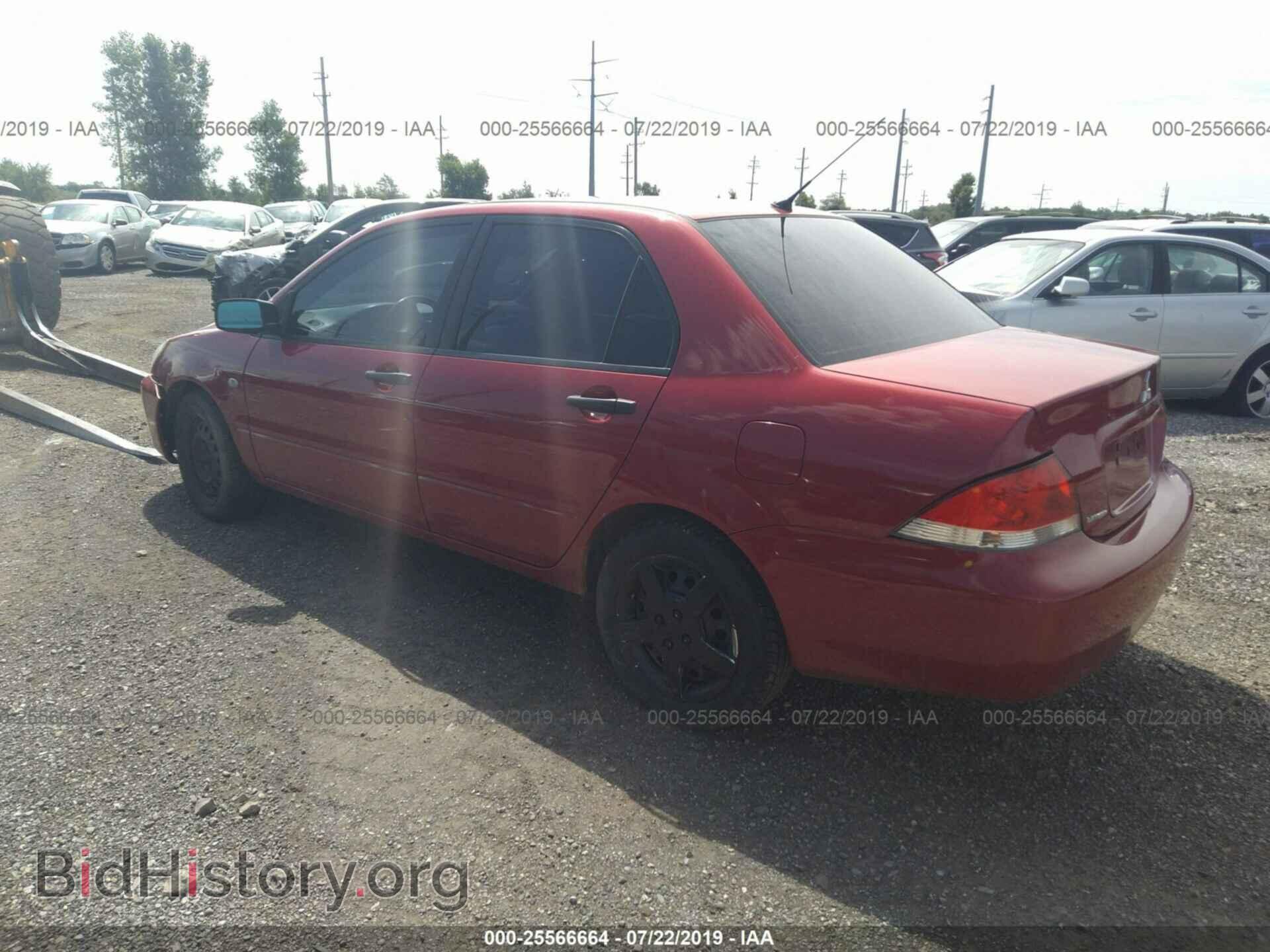 2006 MITSUBISHI LANCER - VIN: JA3AJ26E46U057642 - Фото 3