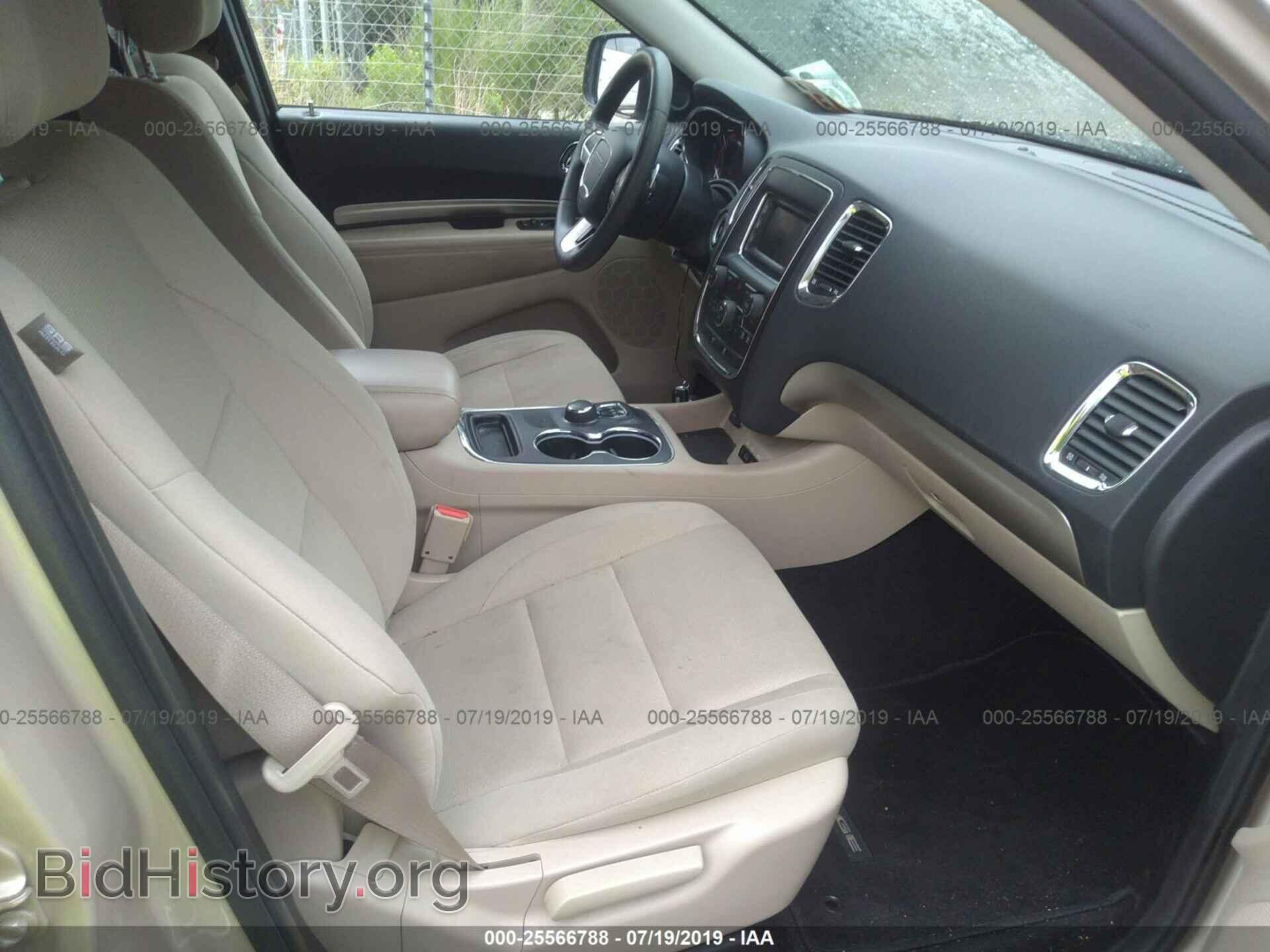 2015 DODGE DURANGO - VIN: 1C4RDHAG1FC922919 - Фото 5