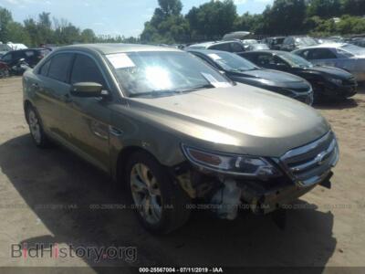 2012 Ford TAURUS SEL, green — VIN 1FAHP2EW1CG124349, IAAI