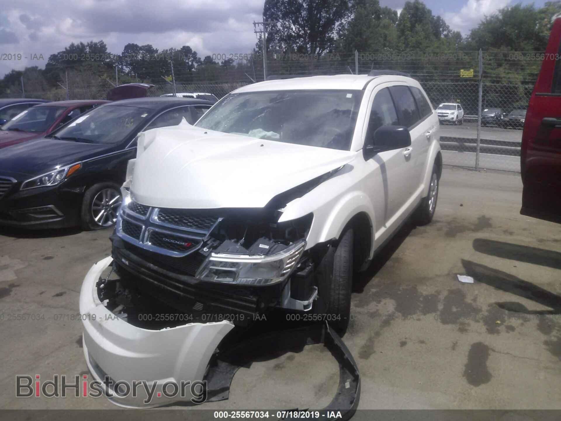 2018 DODGE JOURNEY - VIN: 3C4PDCAB9JT428030 - Фото 2