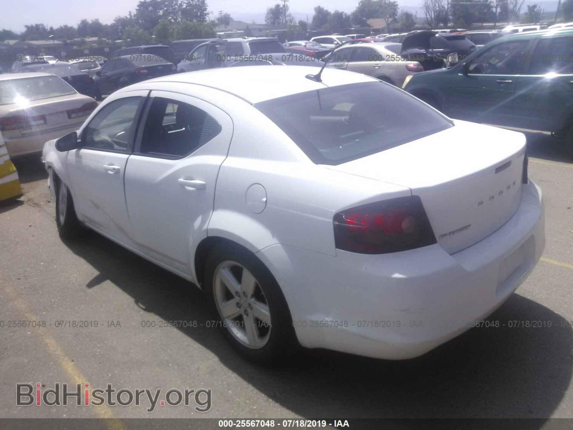 2013 DODGE AVENGER - VIN: 1C3CDZAB0DN517589 - Фото 3