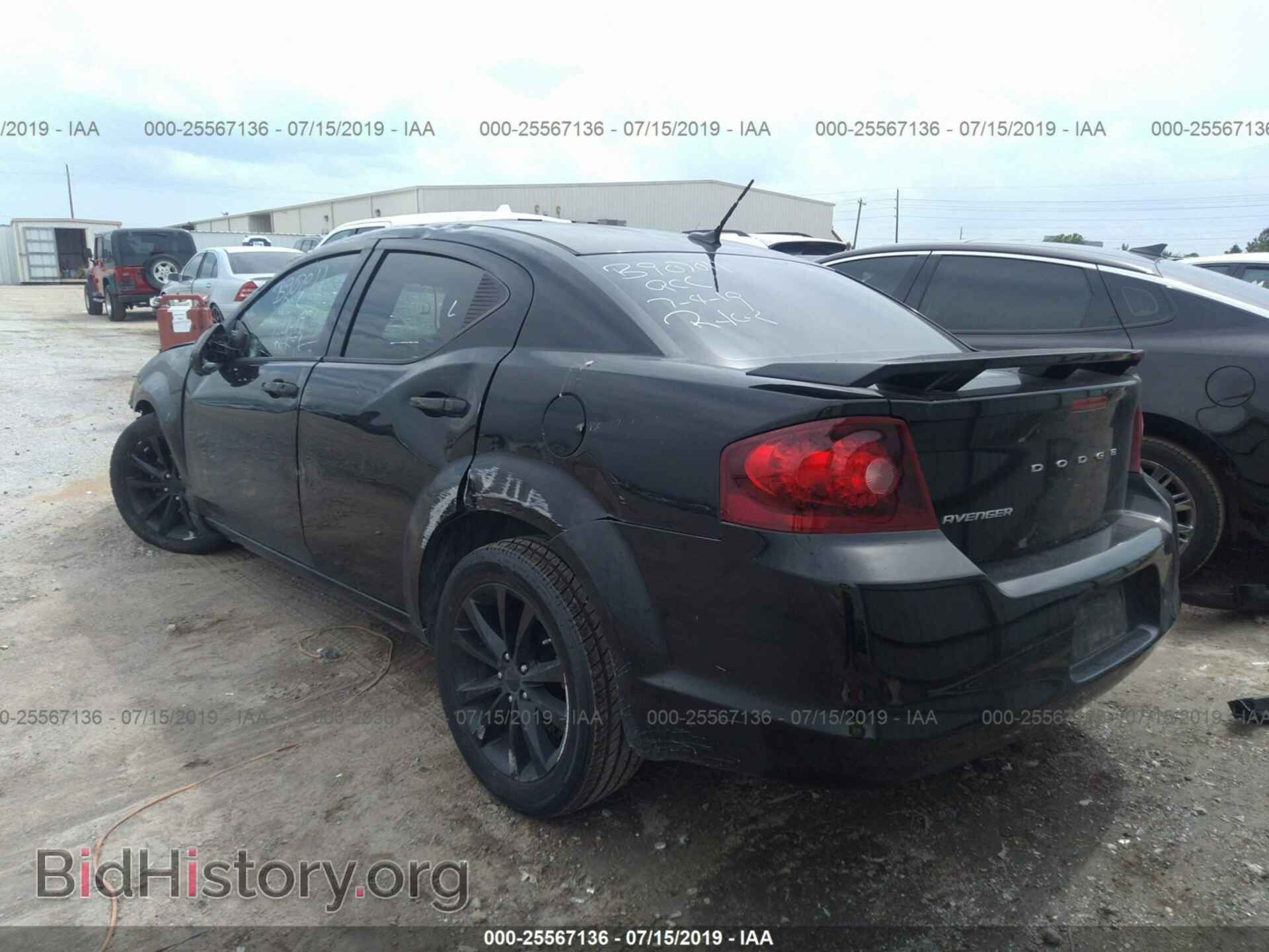 2013 DODGE AVENGER - VIN: 1C3CDZCB1DN716051 - Photo 3