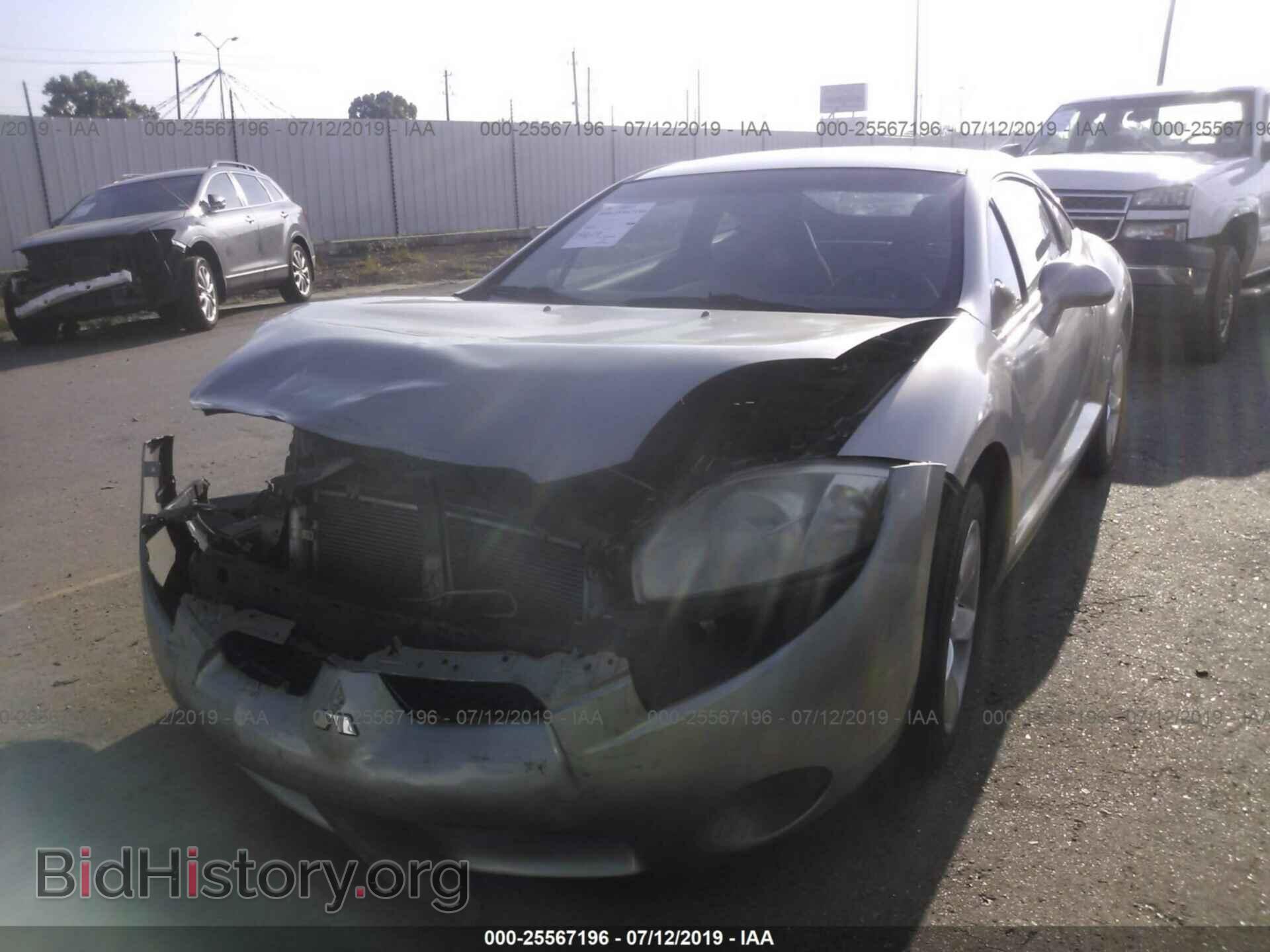 2008 MITSUBISHI ECLIPSE - VIN: 4A3AK24F38E006511 - Фото 2