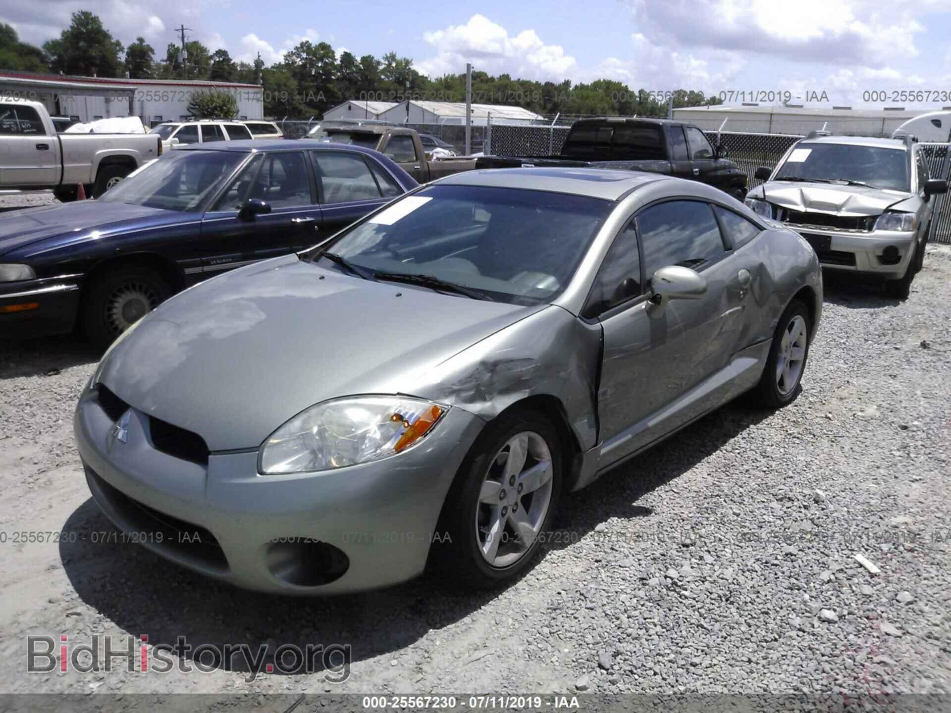 2008 MITSUBISHI ECLIPSE - VIN: 4A3AK24F18E036784 - Фото 2