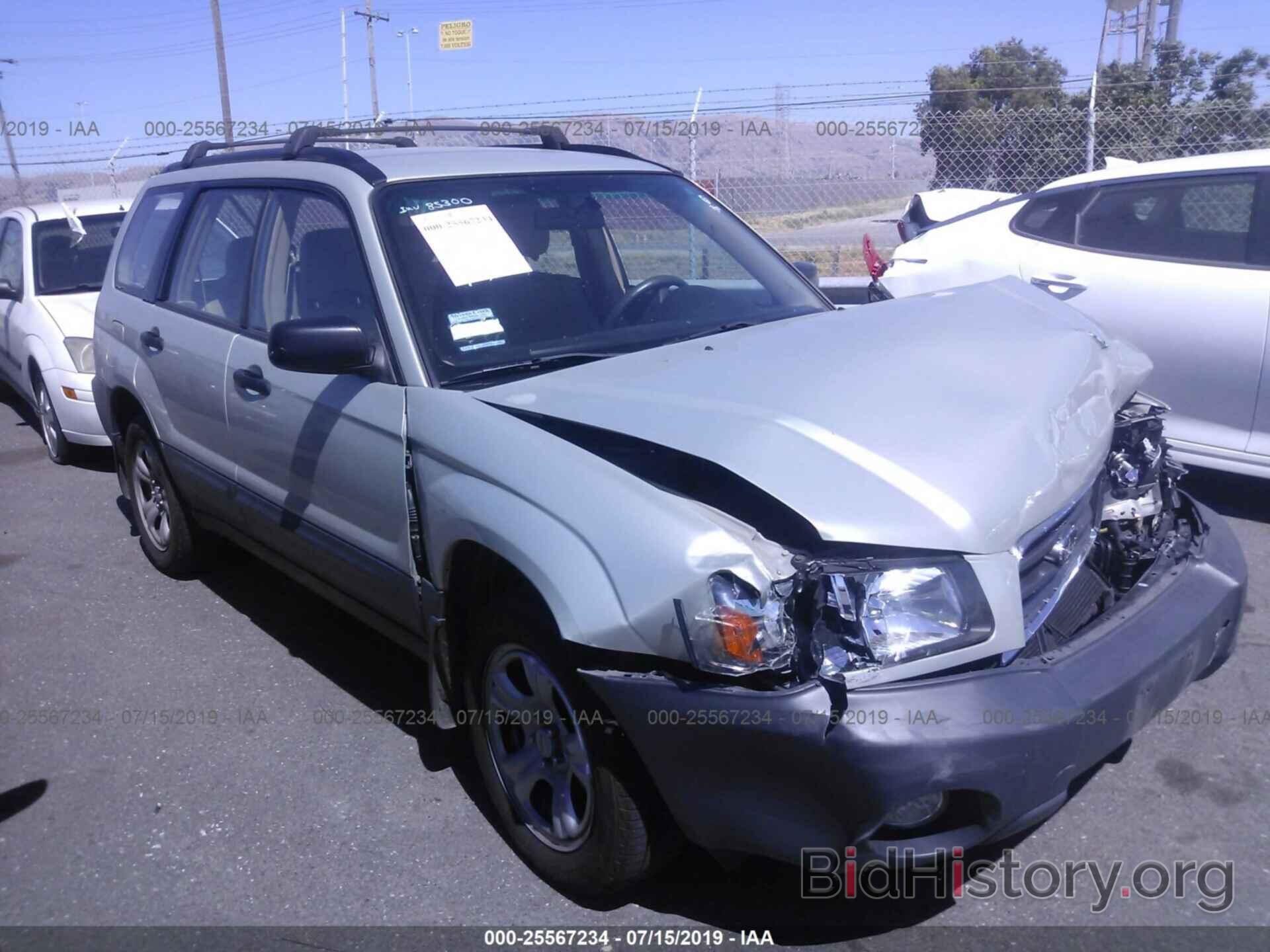 Photo JF1SG63665H737936 - SUBARU FORESTER 2005
