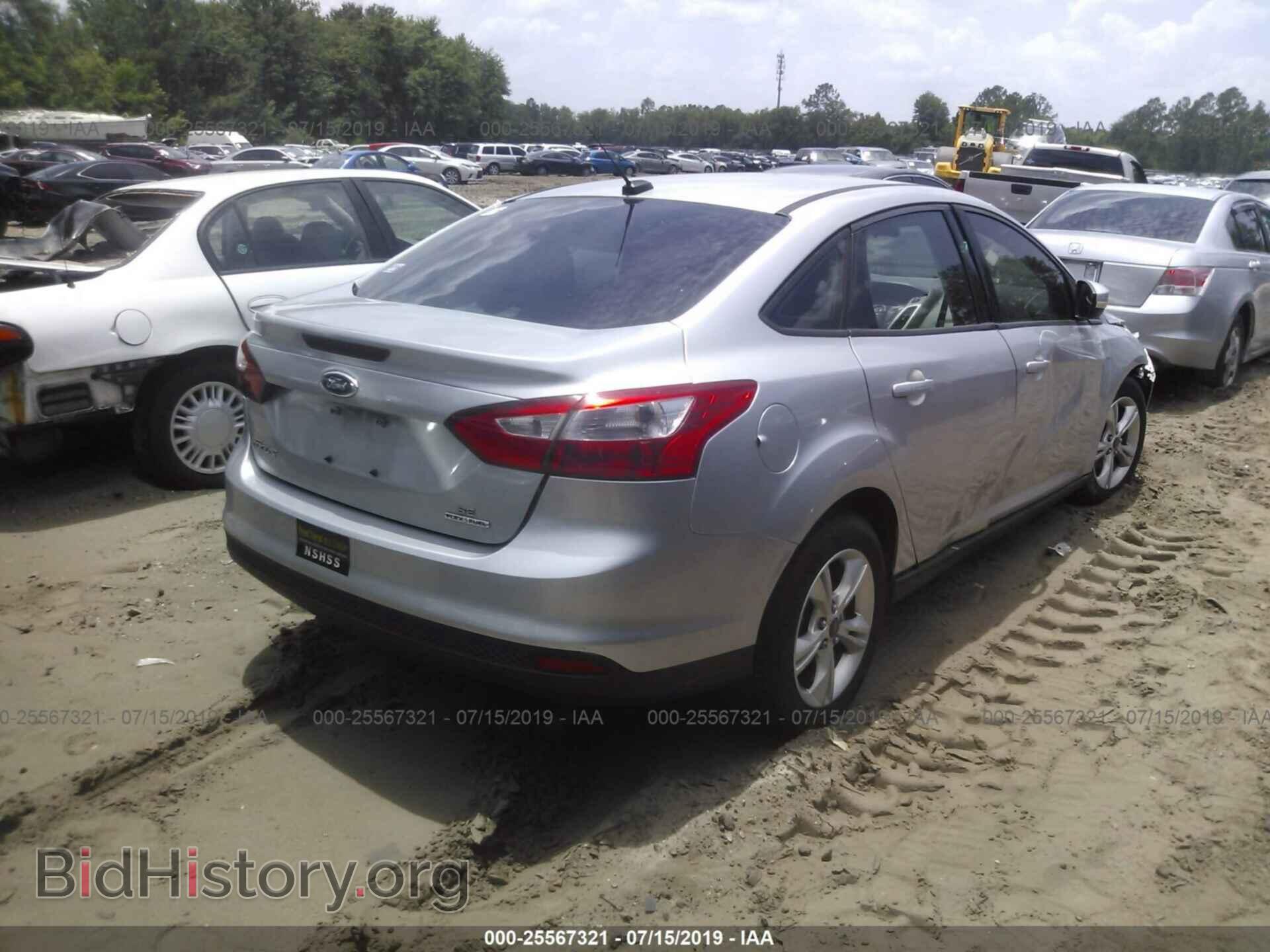 2013 FORD FOCUS - VIN: 1FADP3F25DL246883 - Фото 4