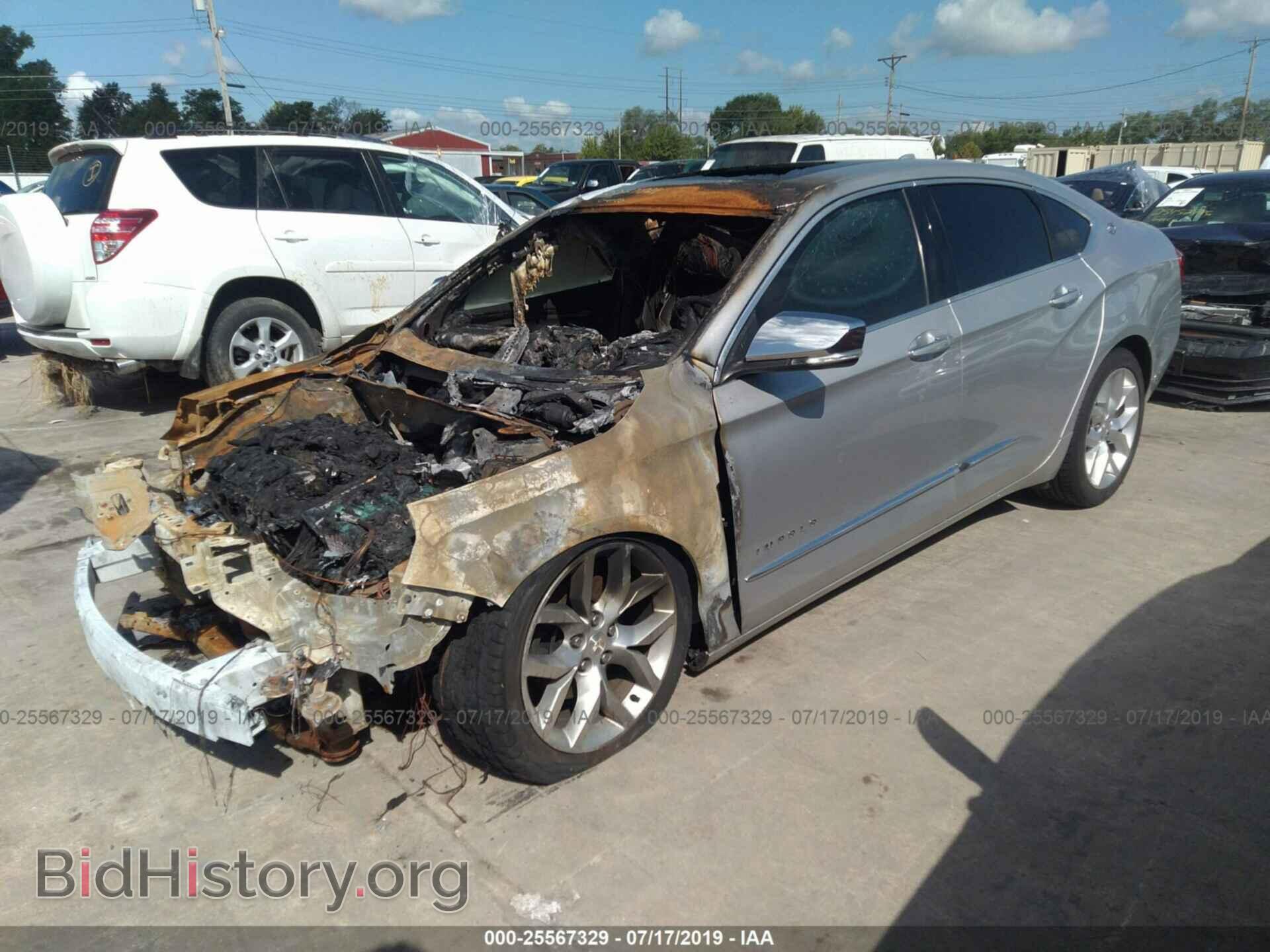 2014 CHEVROLET IMPALA - VIN: 2G1155S35E9307308 - Фото 2