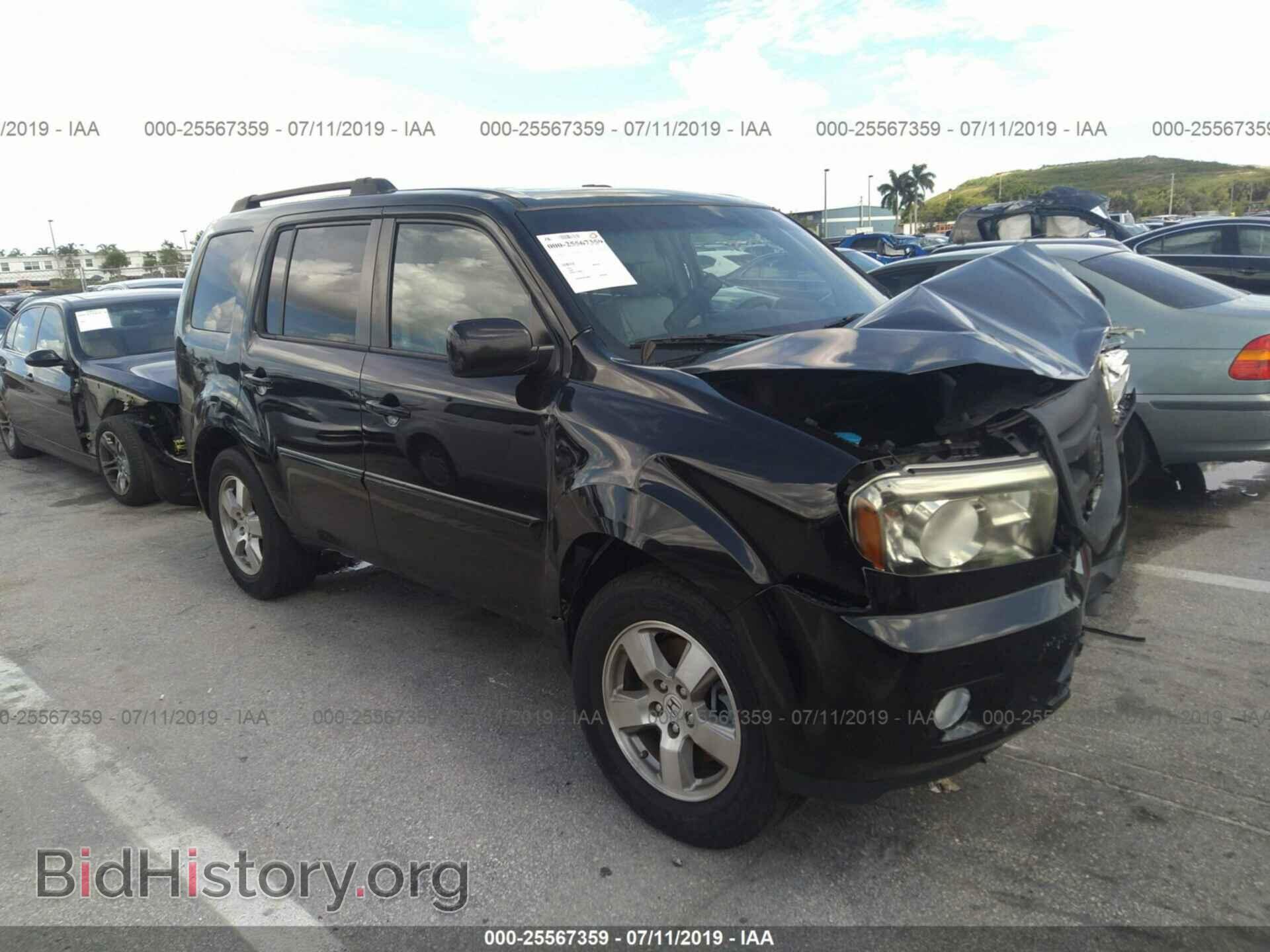 Фотография 5FNYF3H53BB040497 - HONDA PILOT 2011