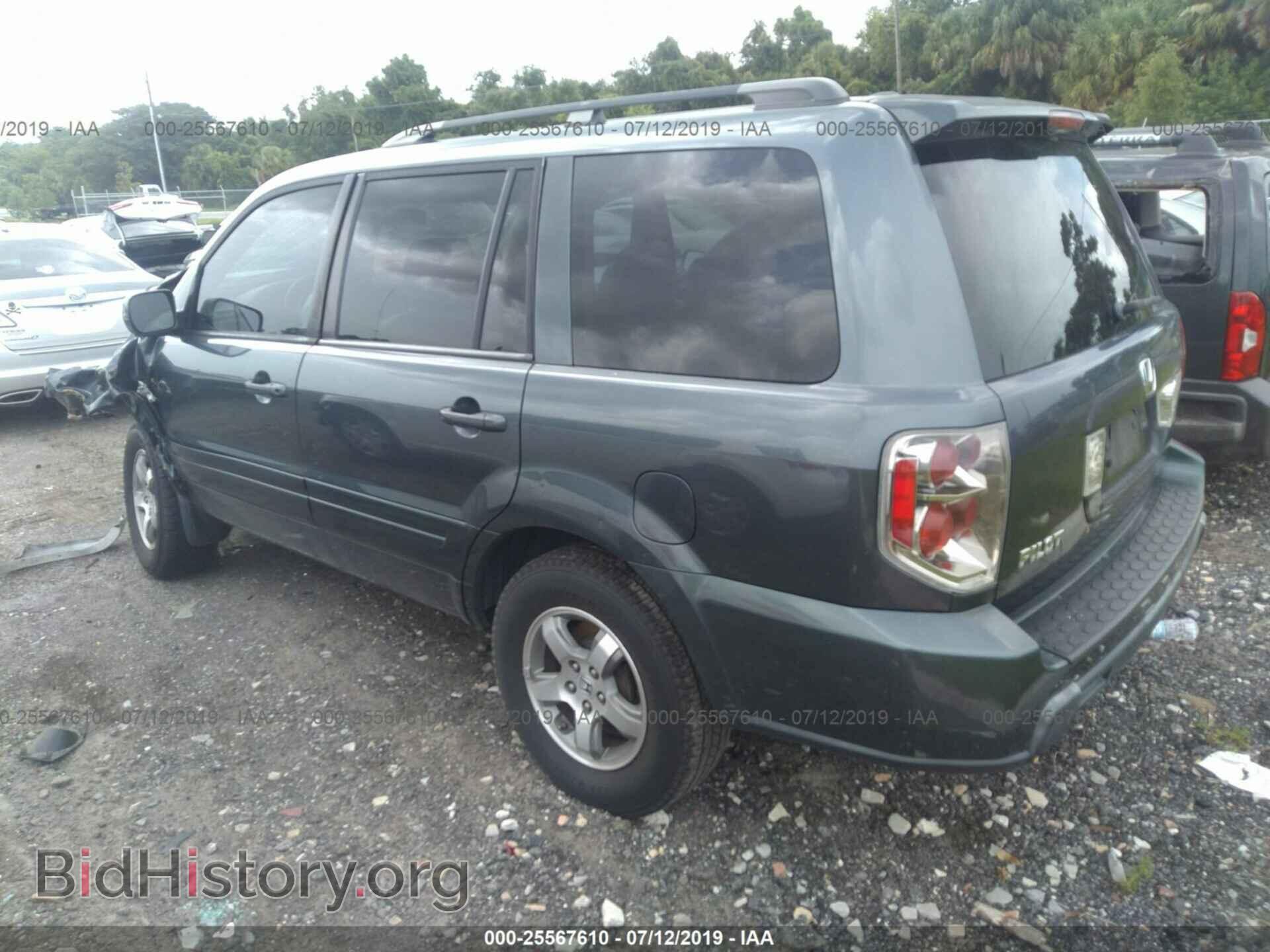 2006 HONDA PILOT - VIN: 5FNYF28596B045784 - Photo 3
