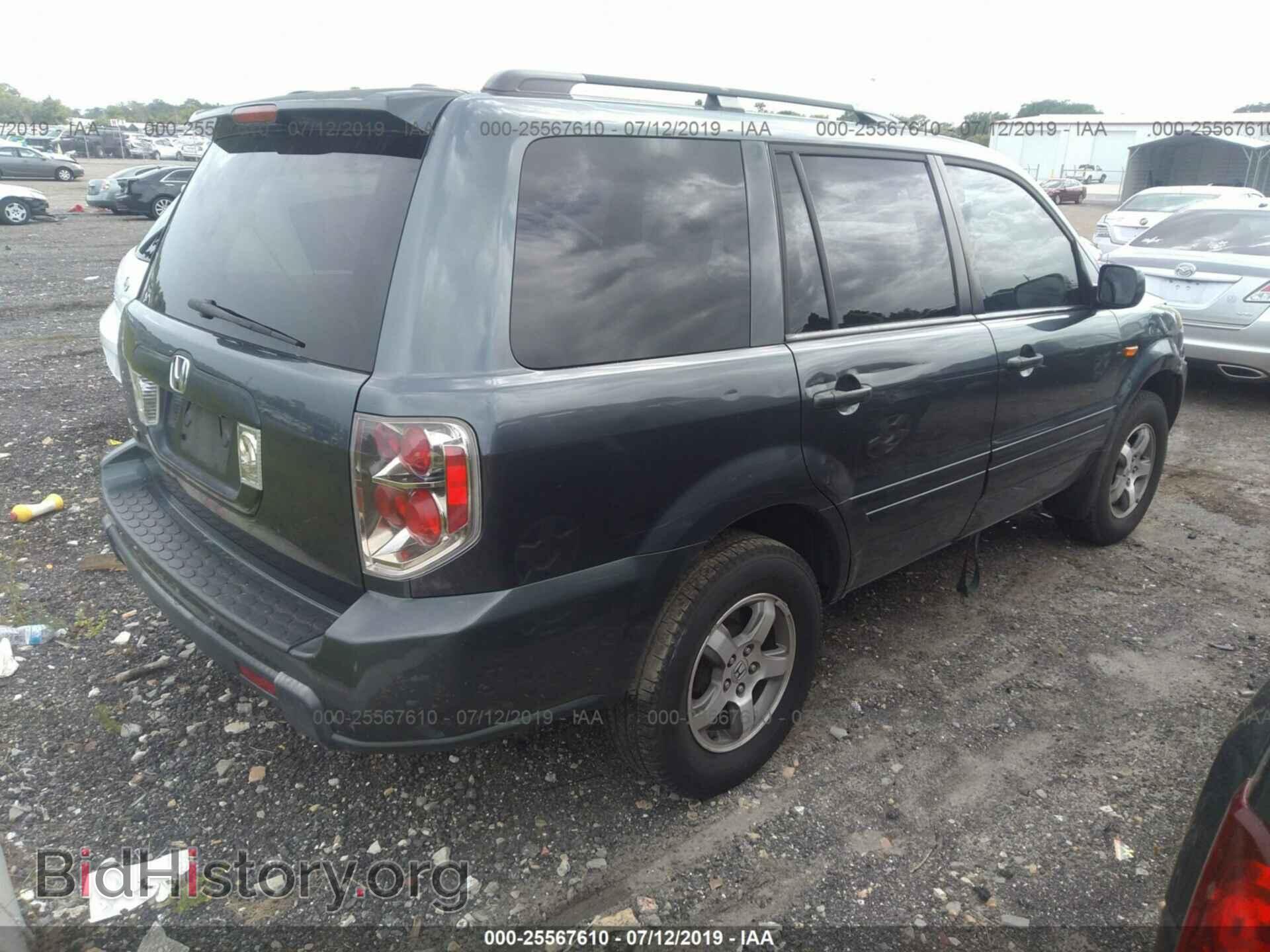 2006 HONDA PILOT - VIN: 5FNYF28596B045784 - Photo 4