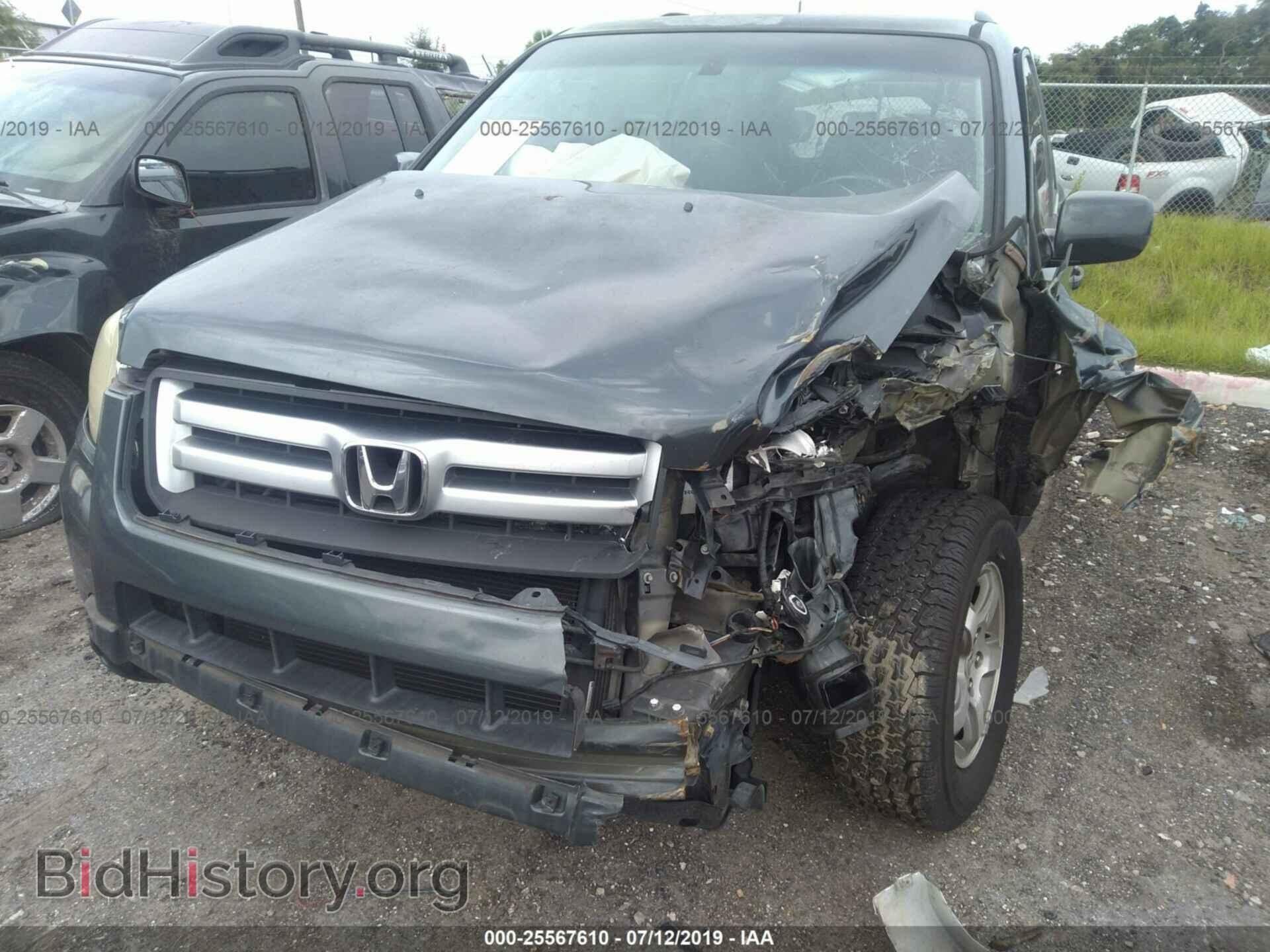 2006 HONDA PILOT - VIN: 5FNYF28596B045784 - Photo 6