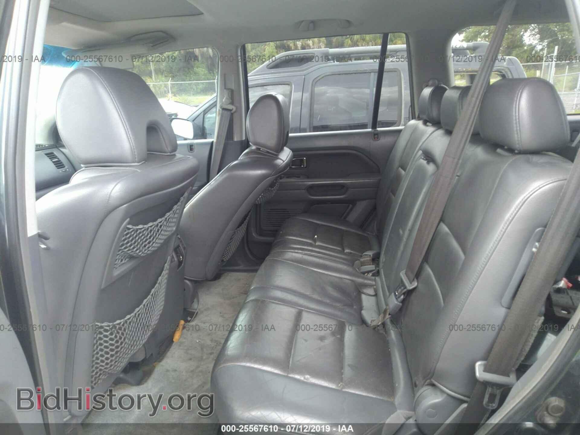 2006 HONDA PILOT - VIN: 5FNYF28596B045784 - Photo 8