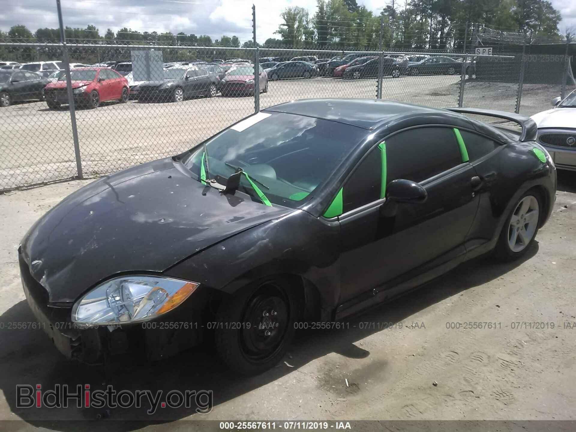 2009 MITSUBISHI ECLIPSE - VIN: 4A3AK24FX9E035666 - Фото 2