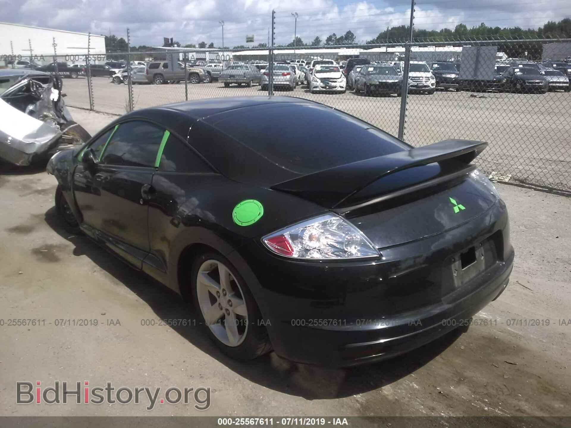 2009 MITSUBISHI ECLIPSE - VIN: 4A3AK24FX9E035666 - Фото 3